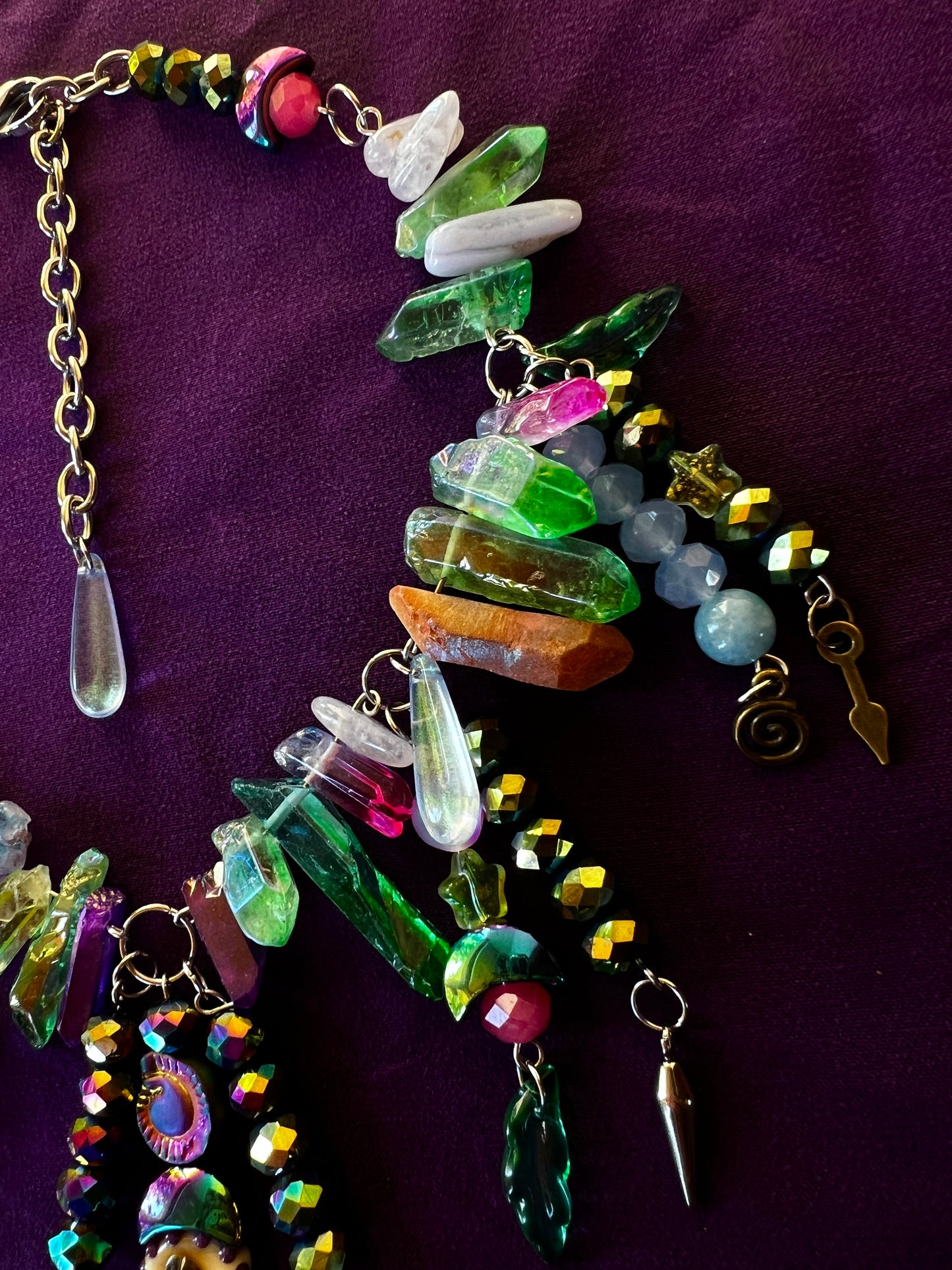 Morning Dew - Fantasy Chain + Earrings