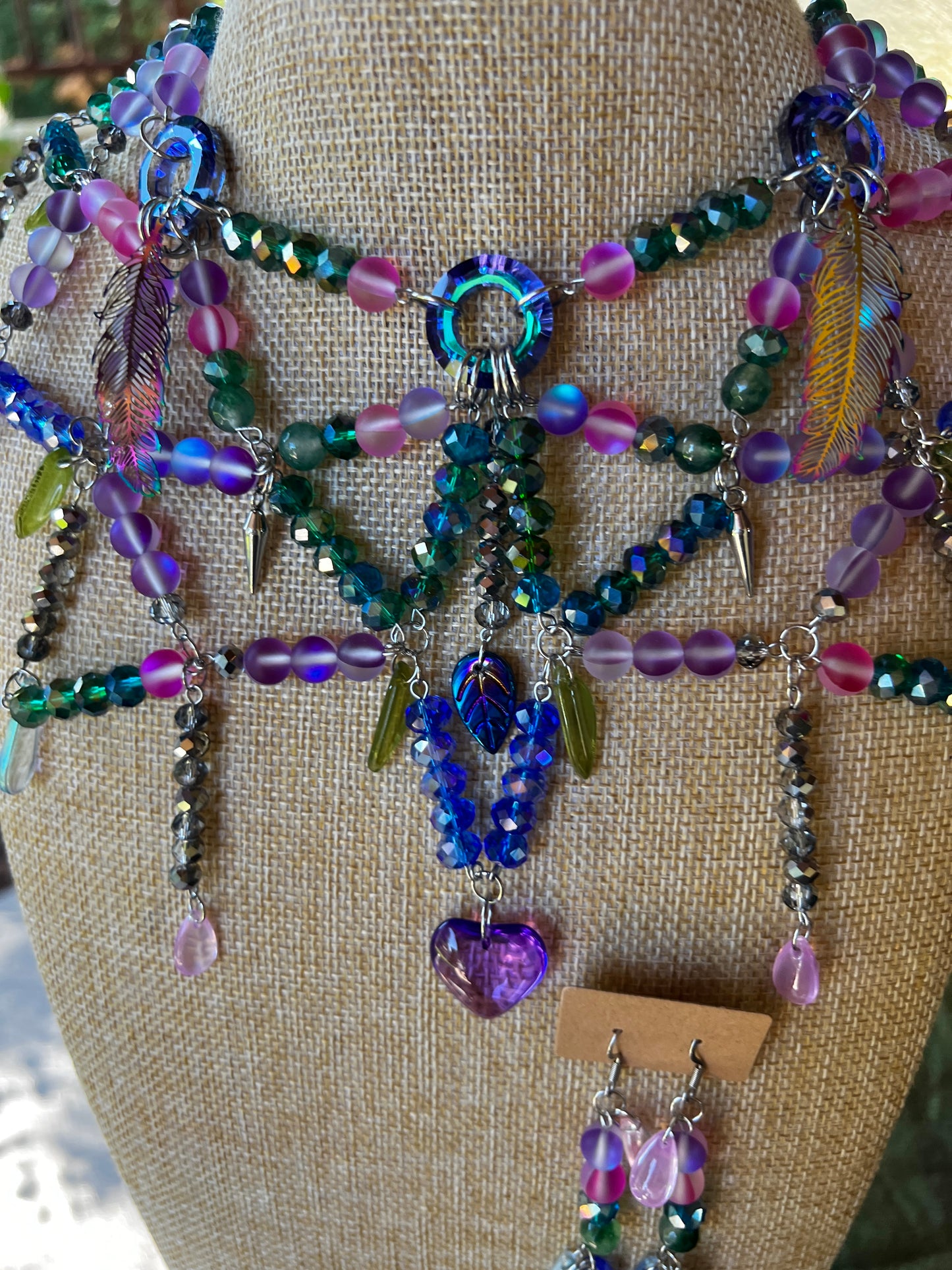 Faint of Heart - Fantasy Chain + Earrings