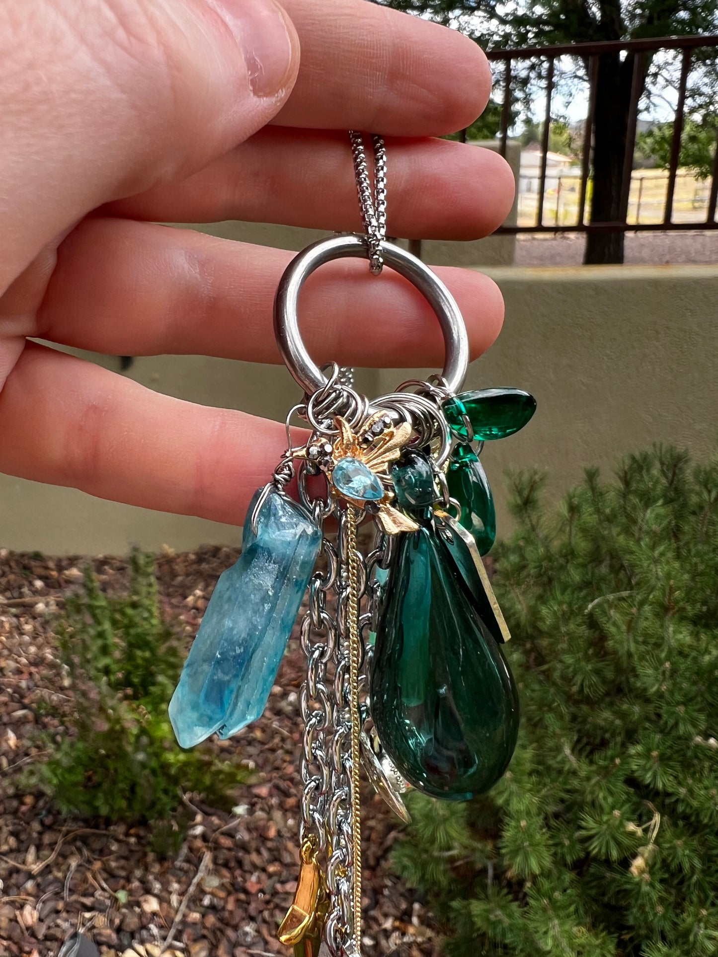 Drink Me Potion Bottle > three colors < - Trinket Chain