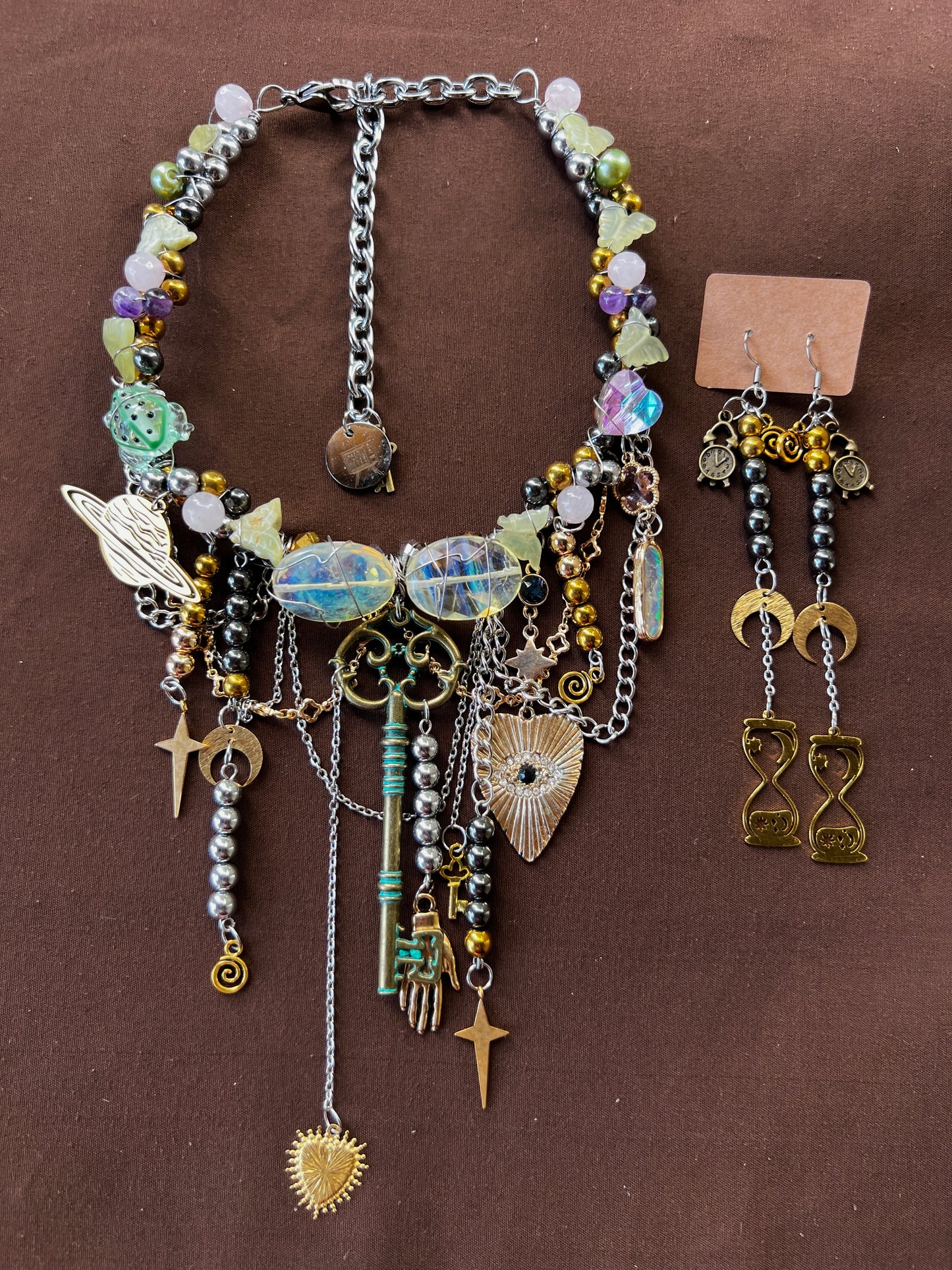 Gate Keeper - Glass Spirit Armor + Earrings