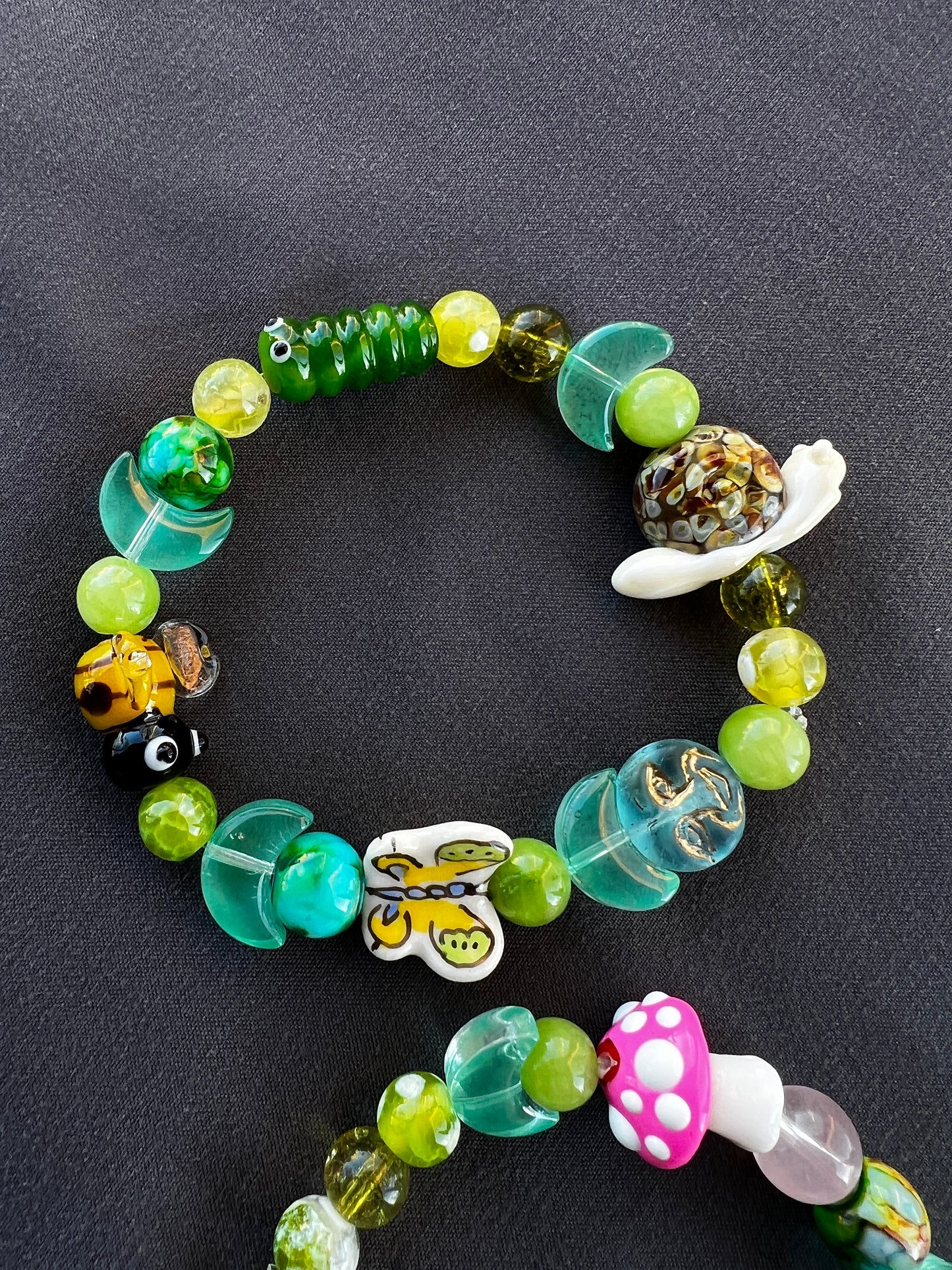 Garden Critters - Stretch Stack Bracelets