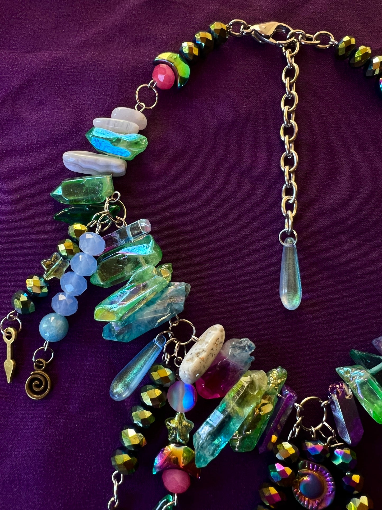Morning Dew - Fantasy Chain + Earrings