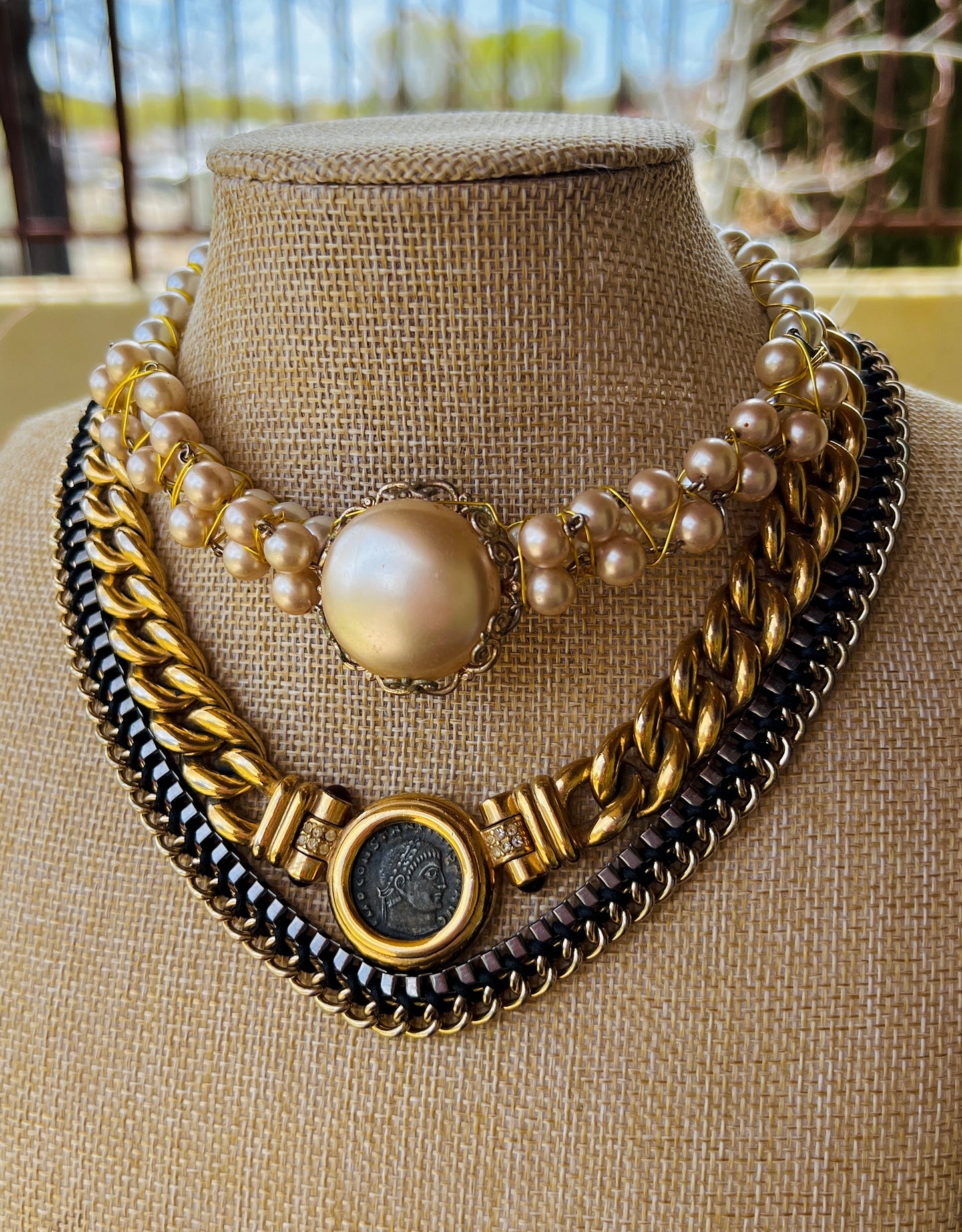 Golden Milk - 3 Piece Reclaimed Stack Set
