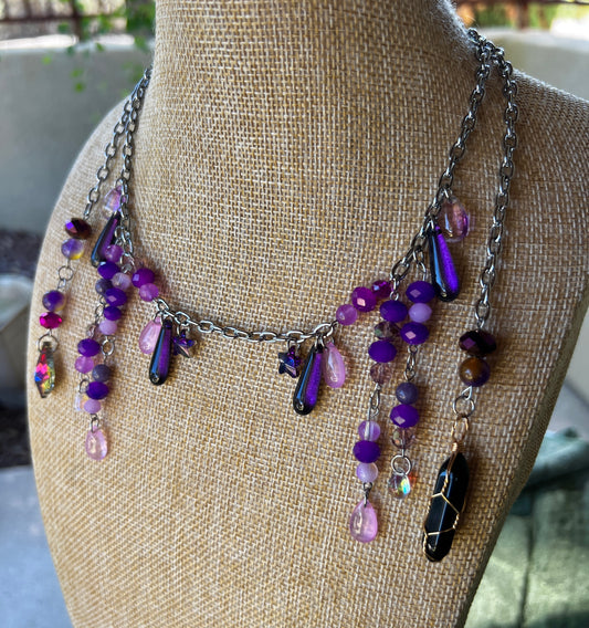 Abracadabra - Face Chain or Wrap Necklace