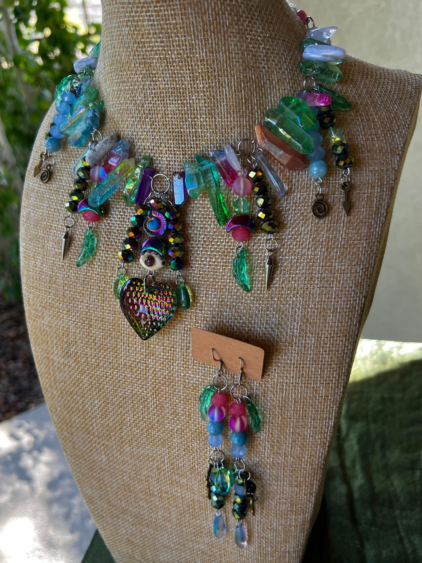 Morning Dew - Fantasy Chain + Earrings