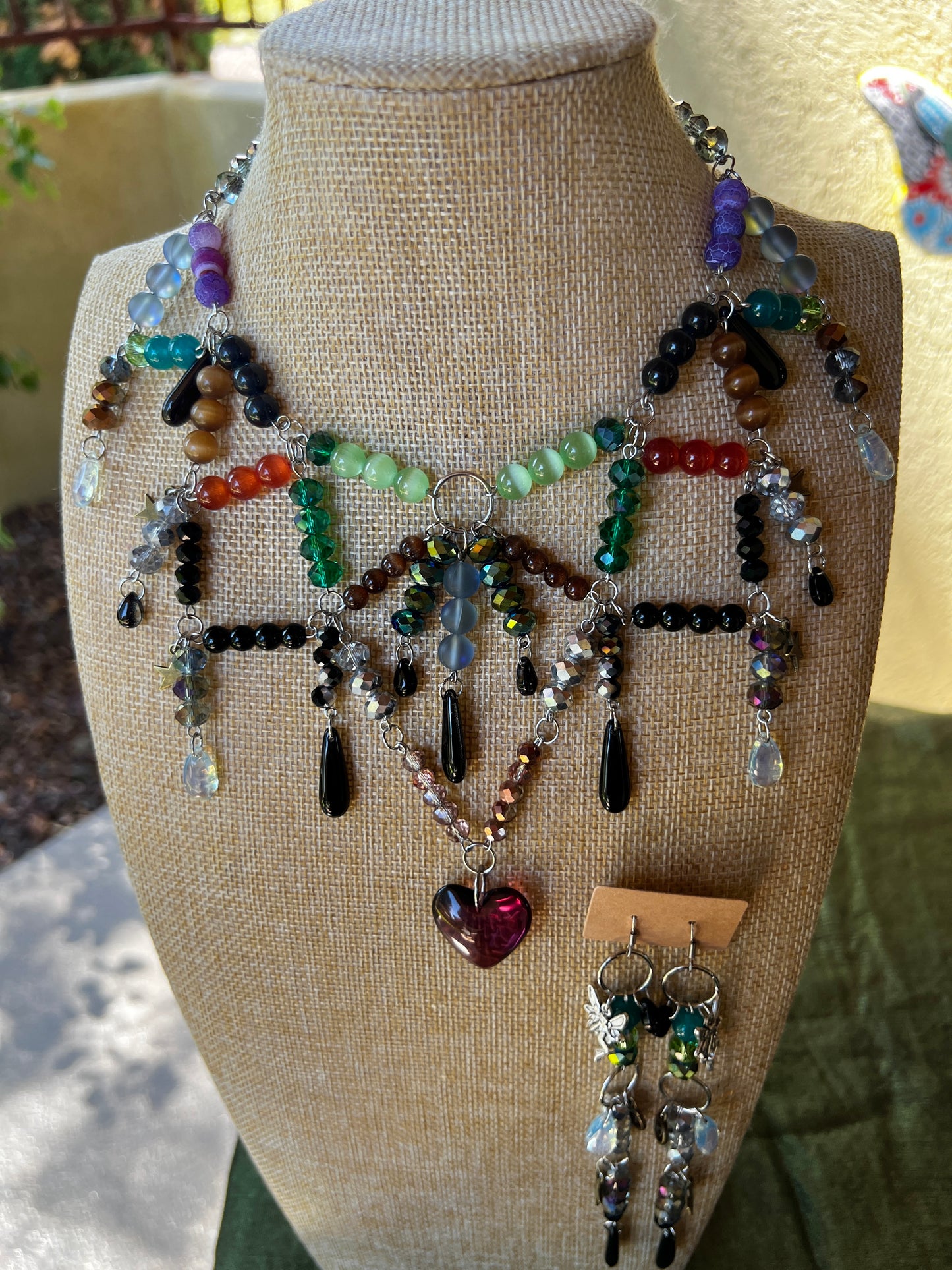 Fae Whispers - Fantasy Chain + Earrings