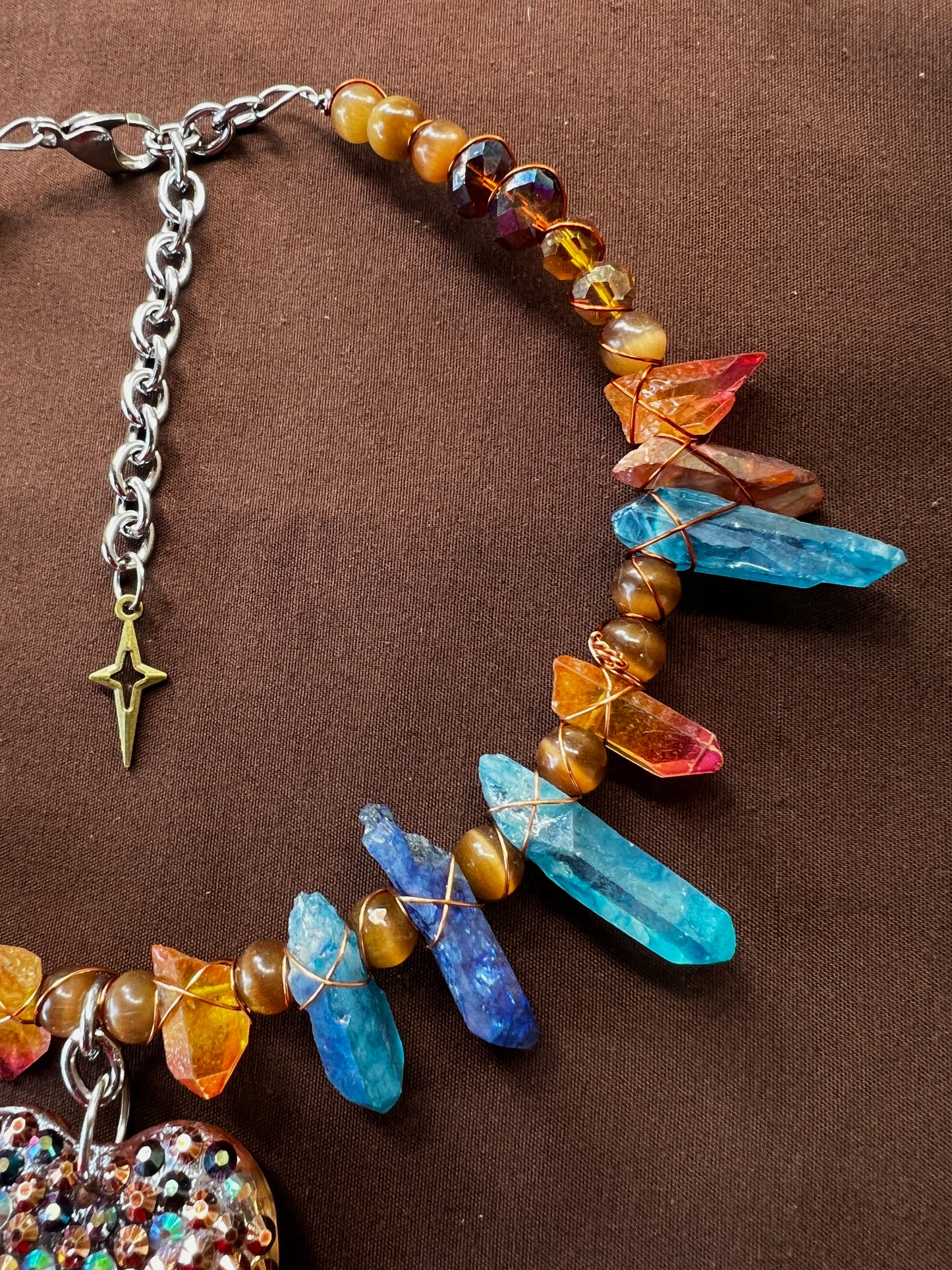 Raven Like a Writing Desk - Crystal Choker