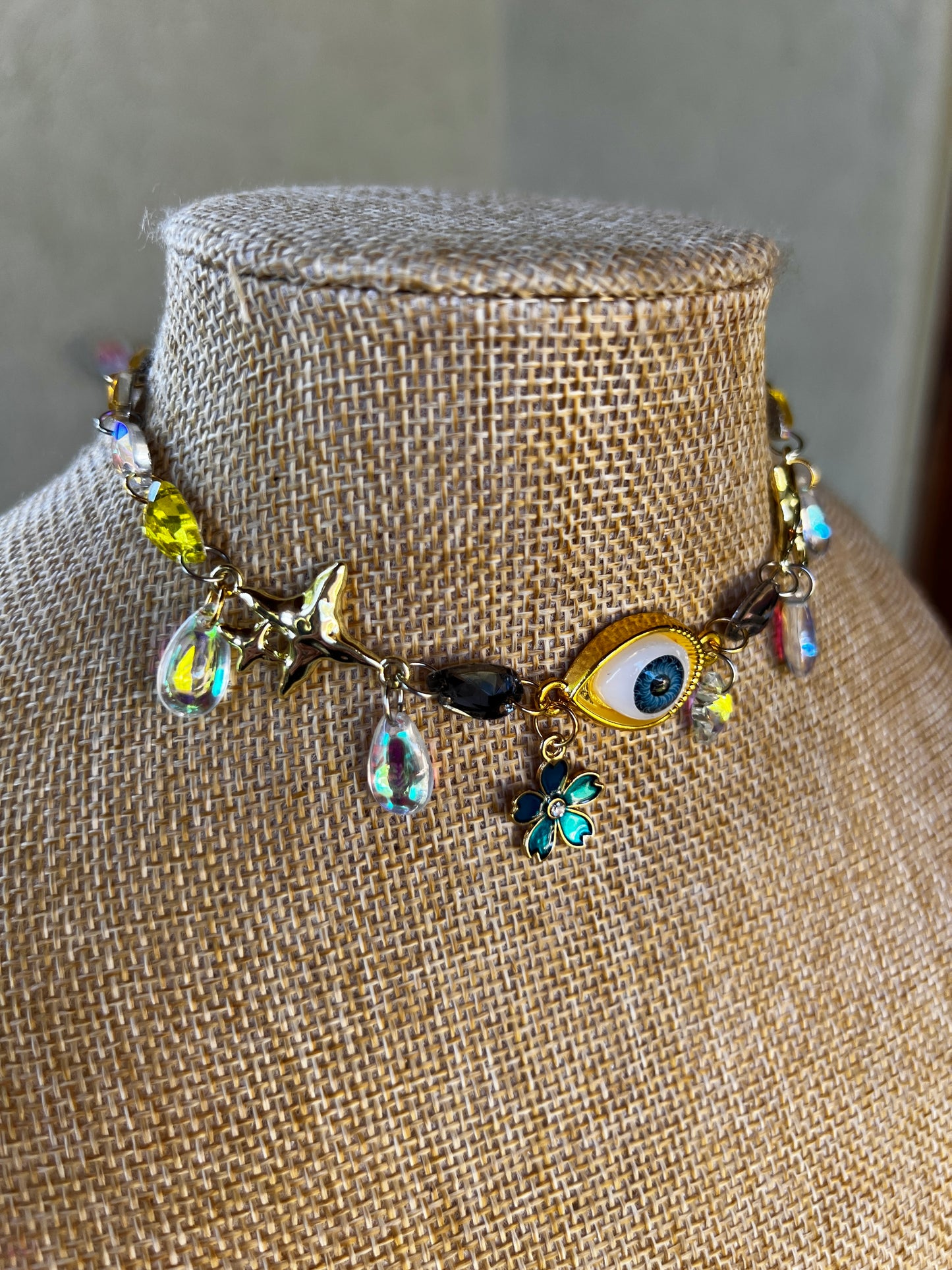 Milky Way - Glass Crystal Choker
