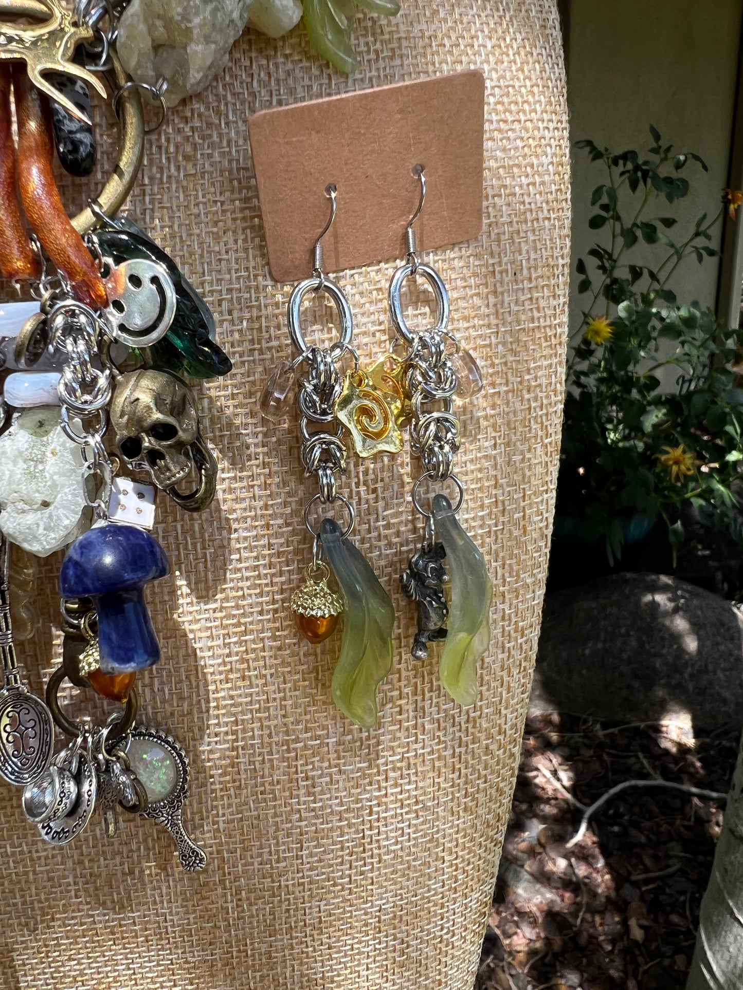 Down the Rabbit Hole - Fantasy Chain + Earrings