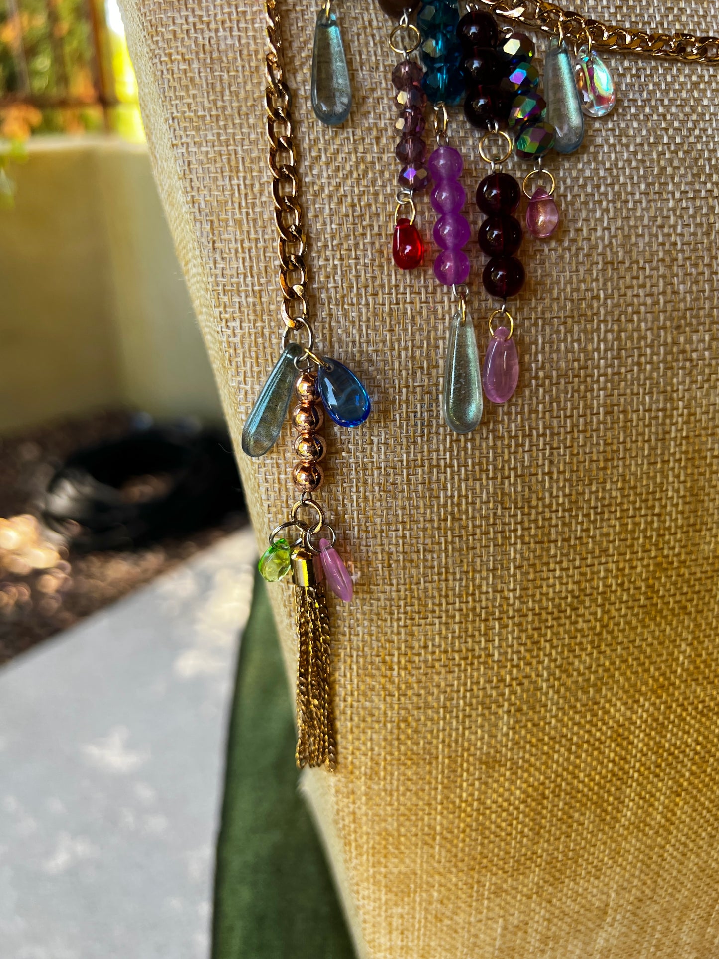 Secret Garden - Face Chain or Wrap Necklace