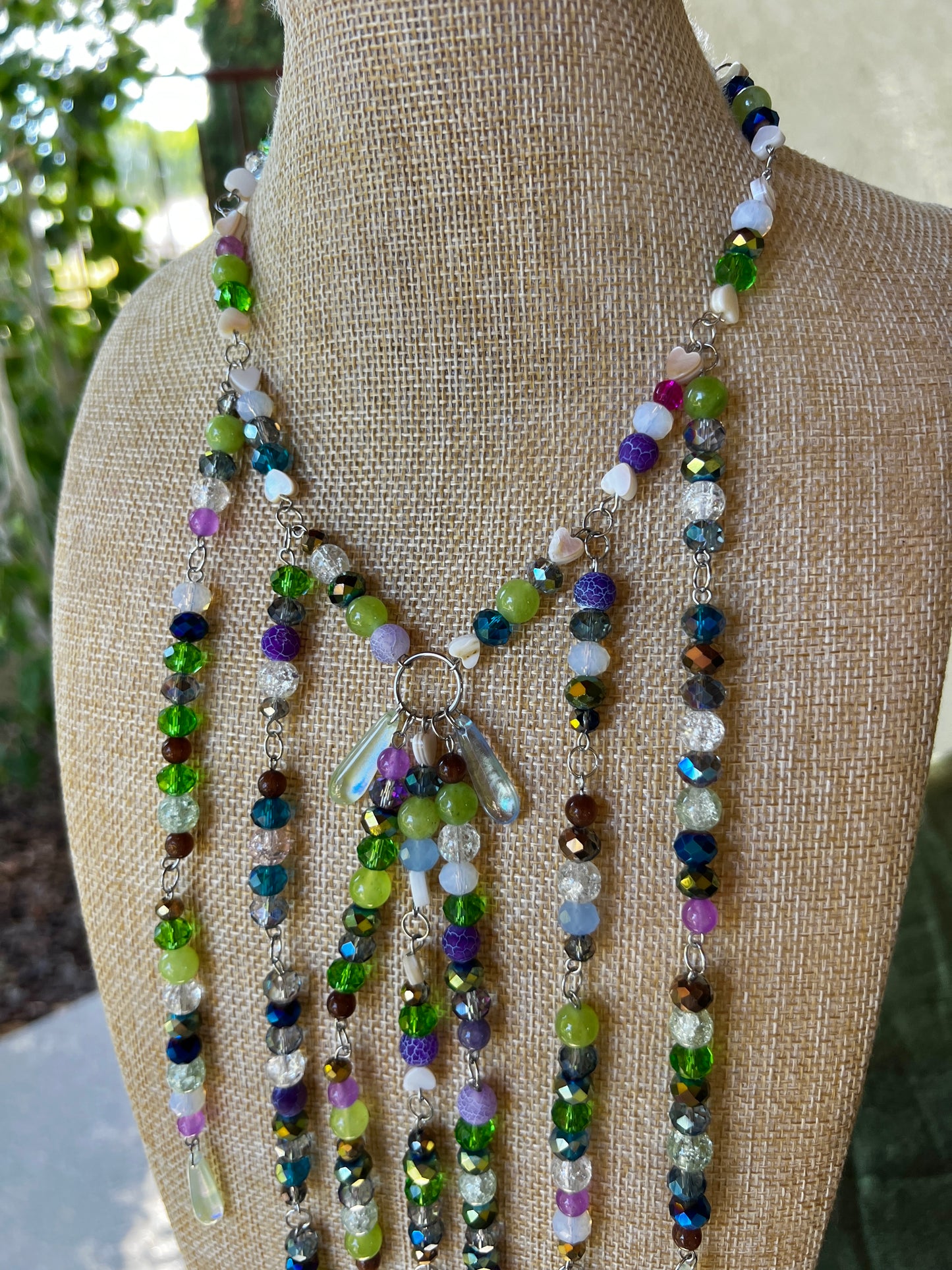 Rare Bloom - Cosmic Drip Chain + Earrings