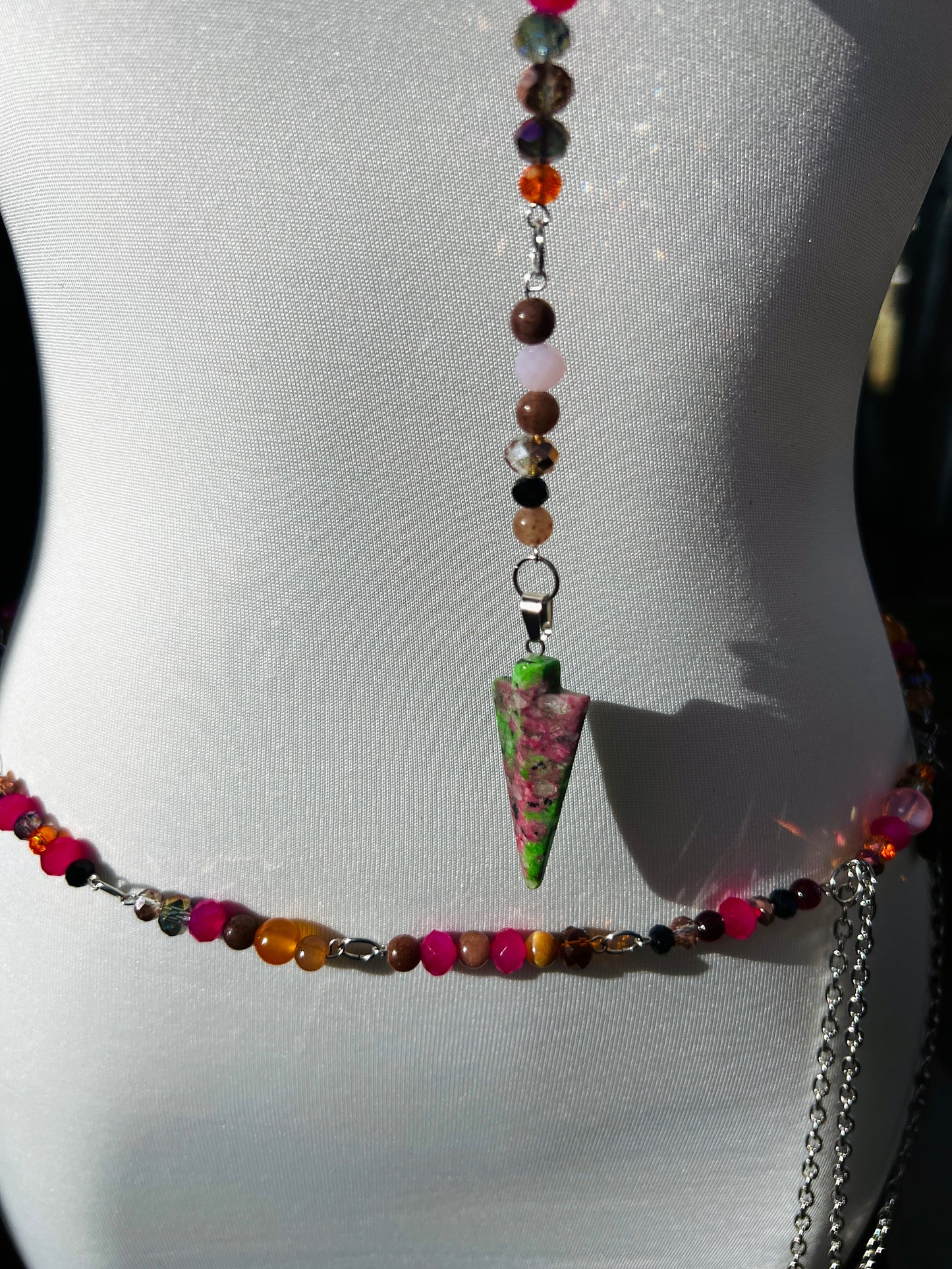 Neon Nebula - Cosmic Drip Chain + Waist Chain
