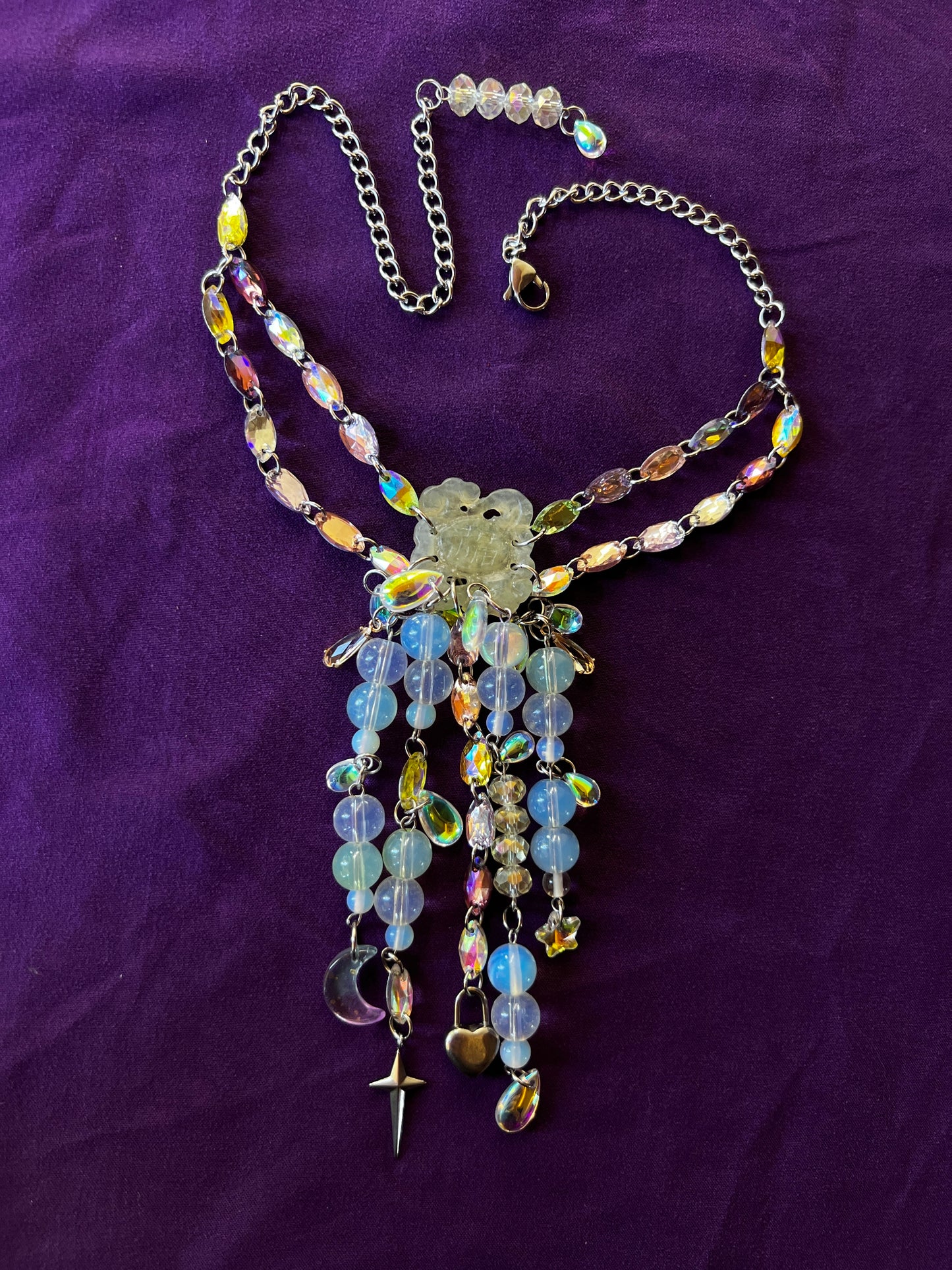 Sacred Shapes - Glass Crystal Choker