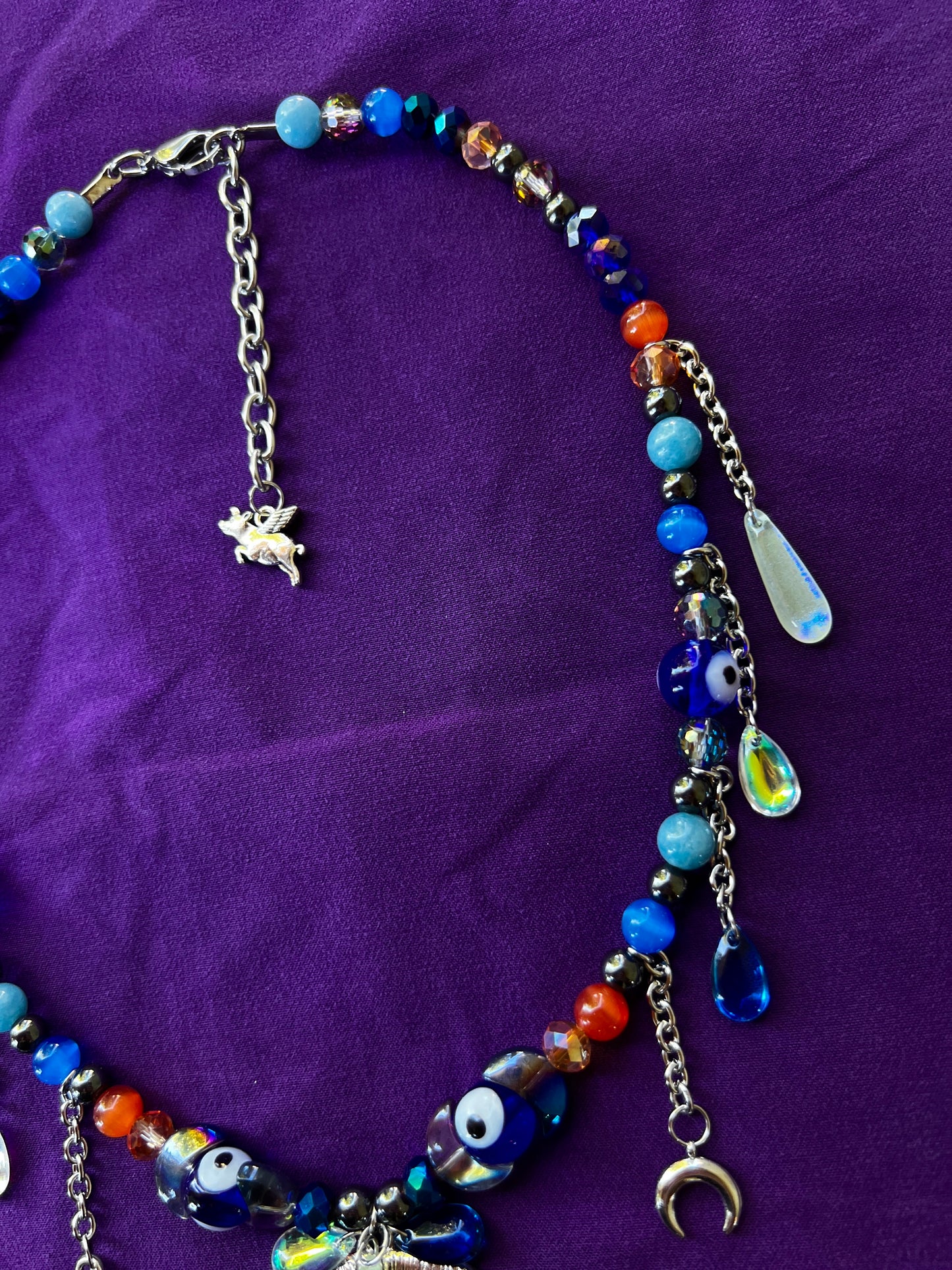 Return to Sender - Glass Stack Necklace