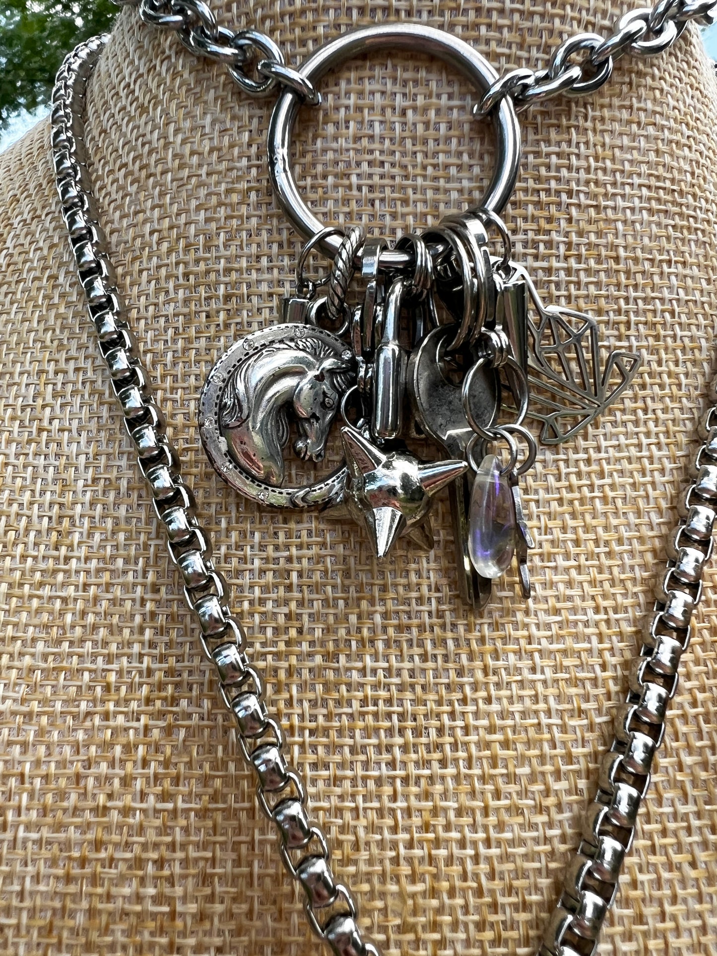 Curiouser & Curiouser - Stacked Trinket Chains + Earrings