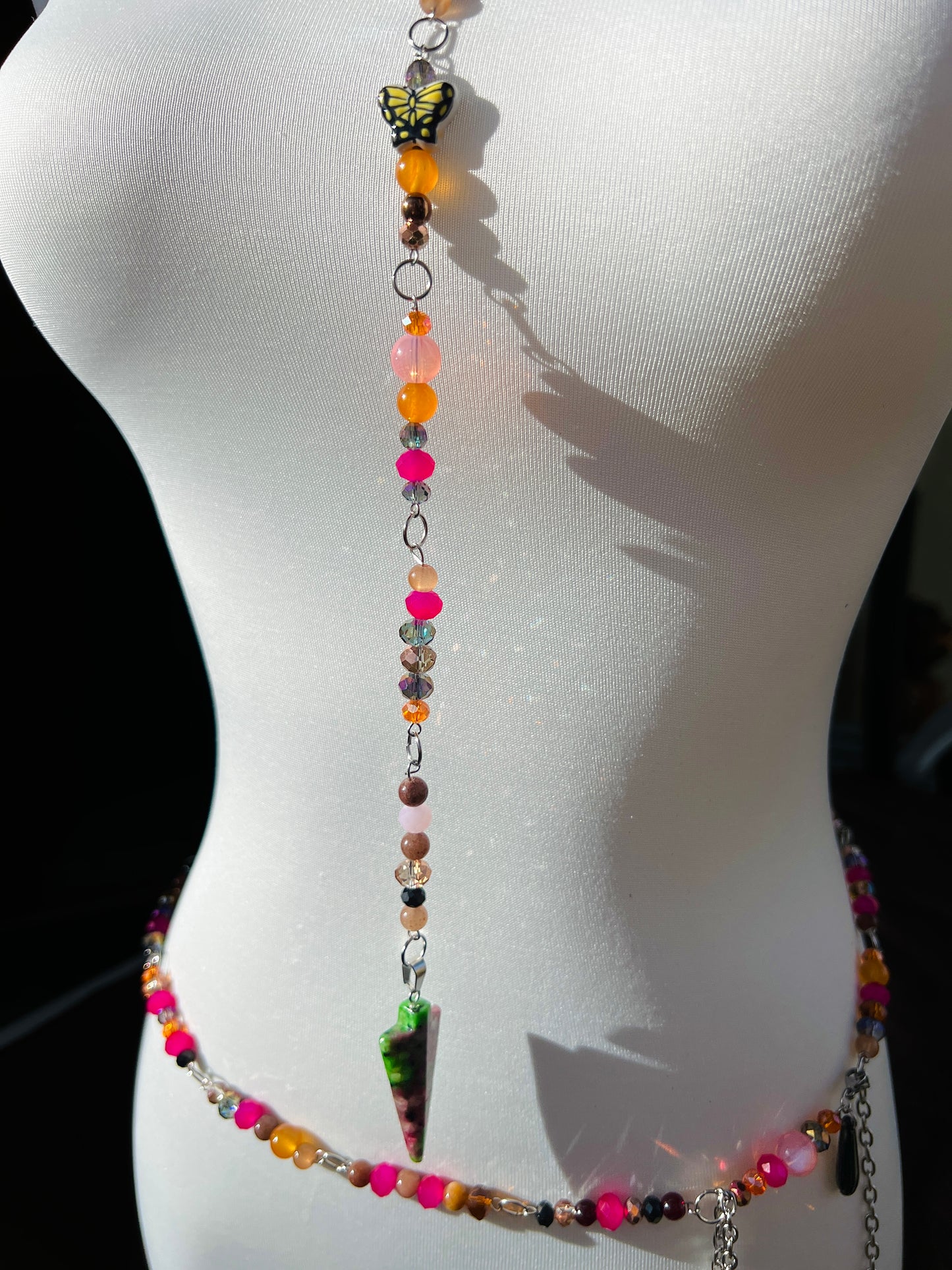 Neon Nebula - Cosmic Drip Chain + Waist Chain