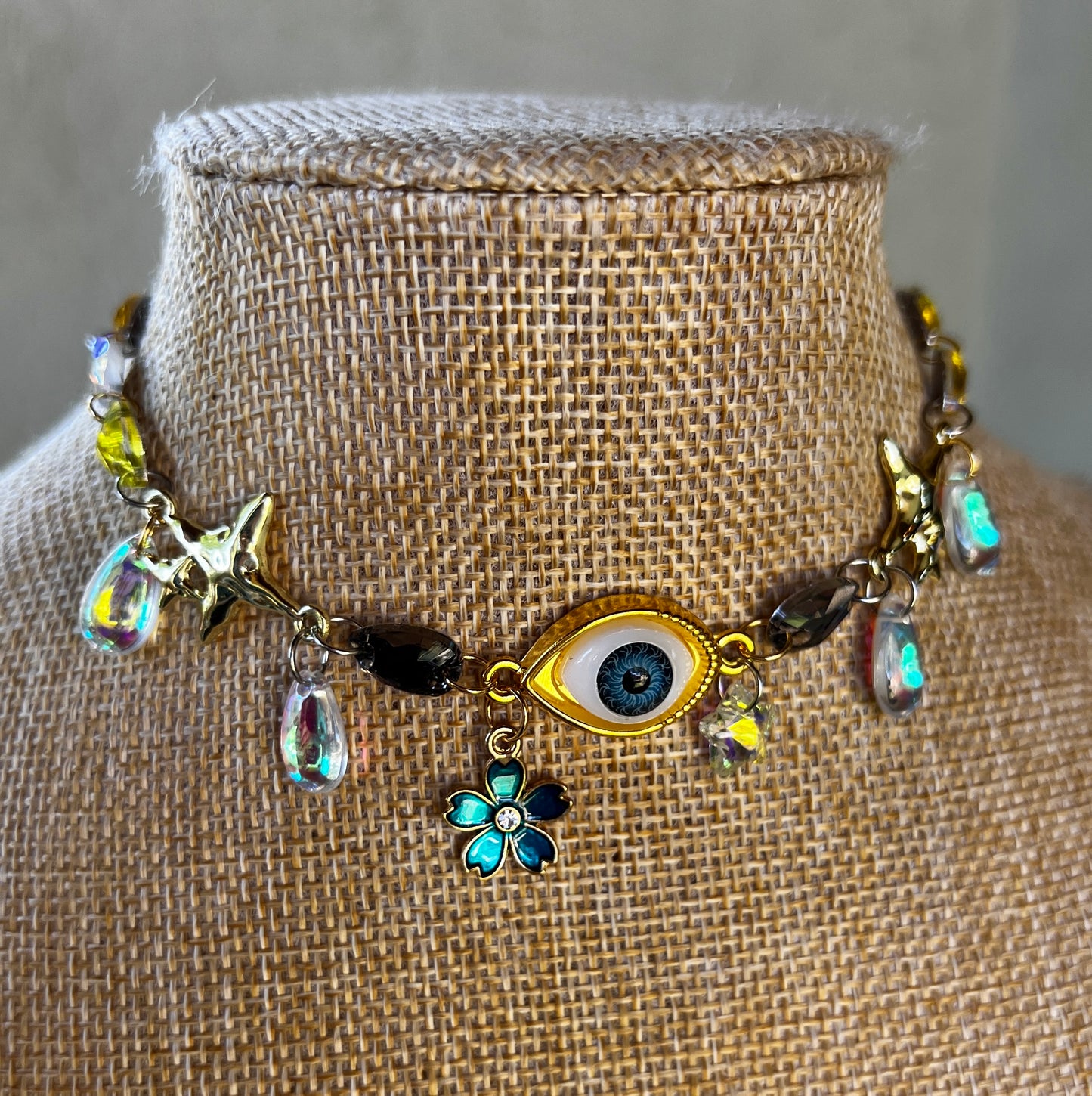 Milky Way - Glass Crystal Choker