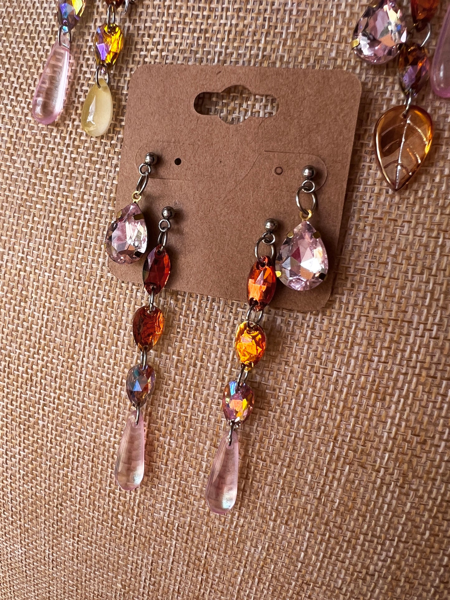 Mischief - Crystal Choker + Stud Set