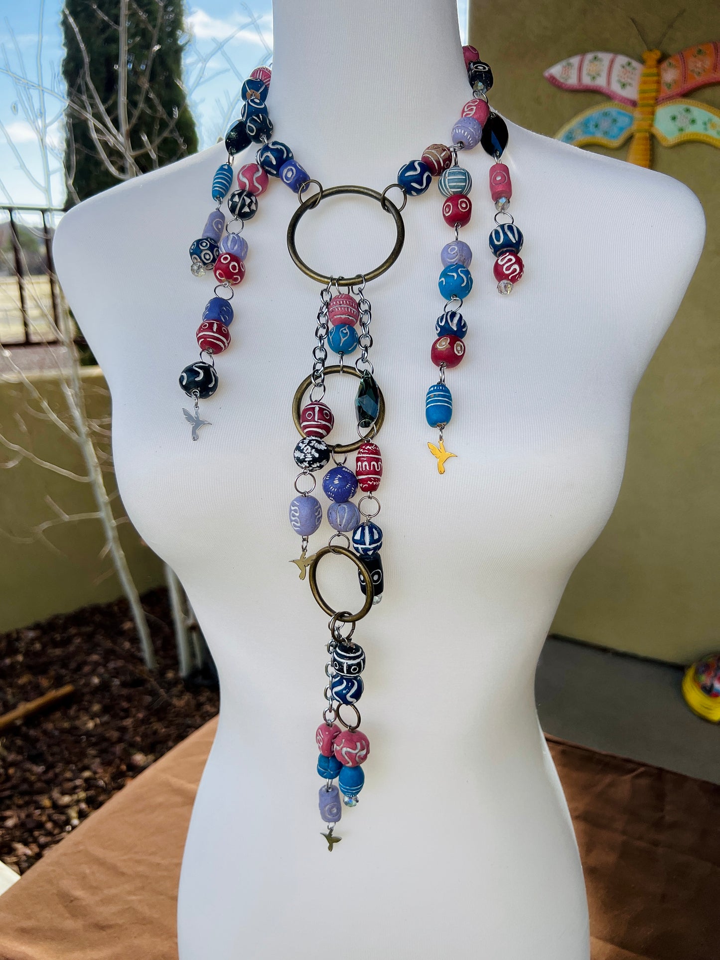 Queen of the Sky Body Armor - Top + Earrings