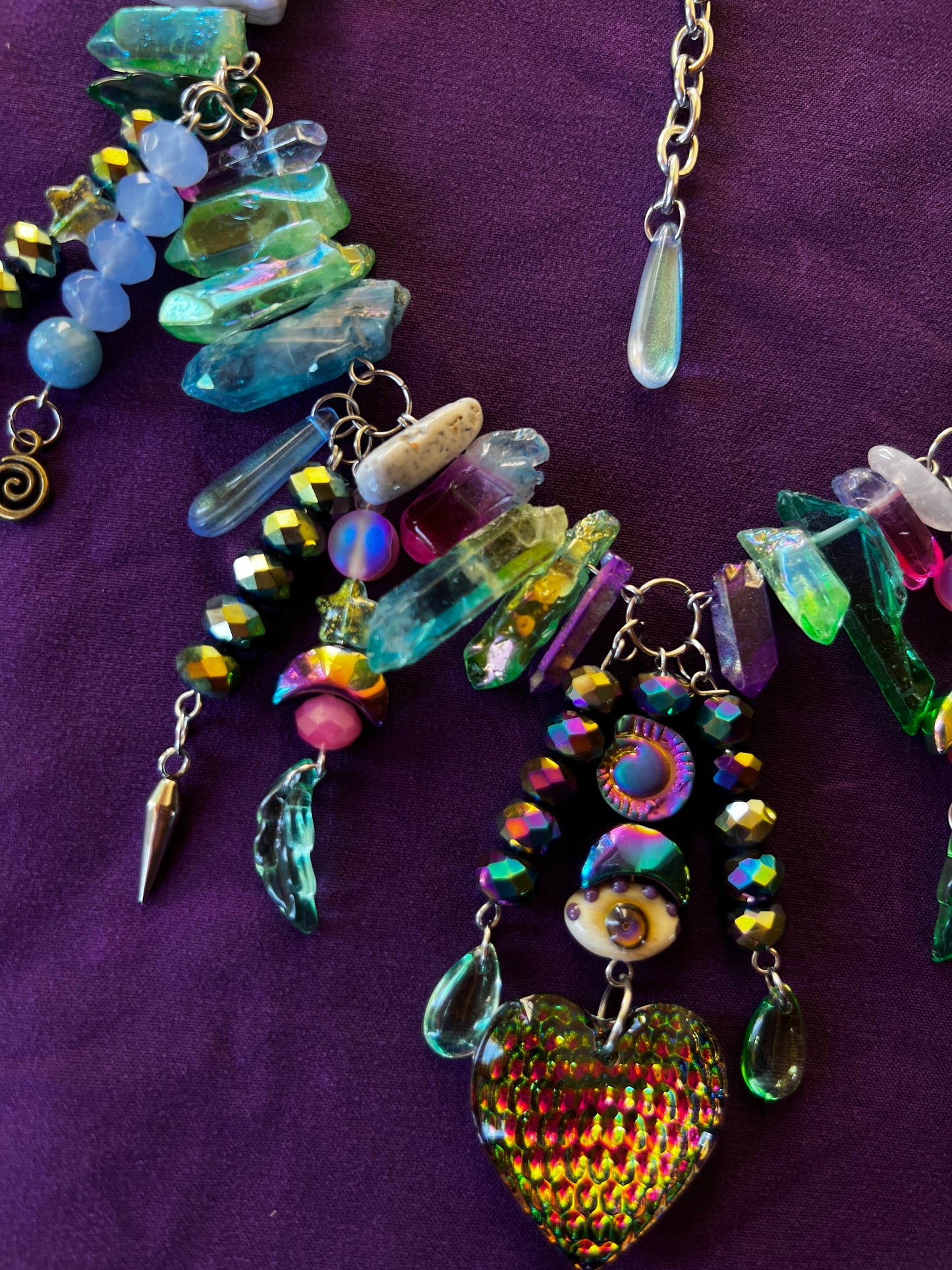 Morning Dew - Fantasy Chain + Earrings