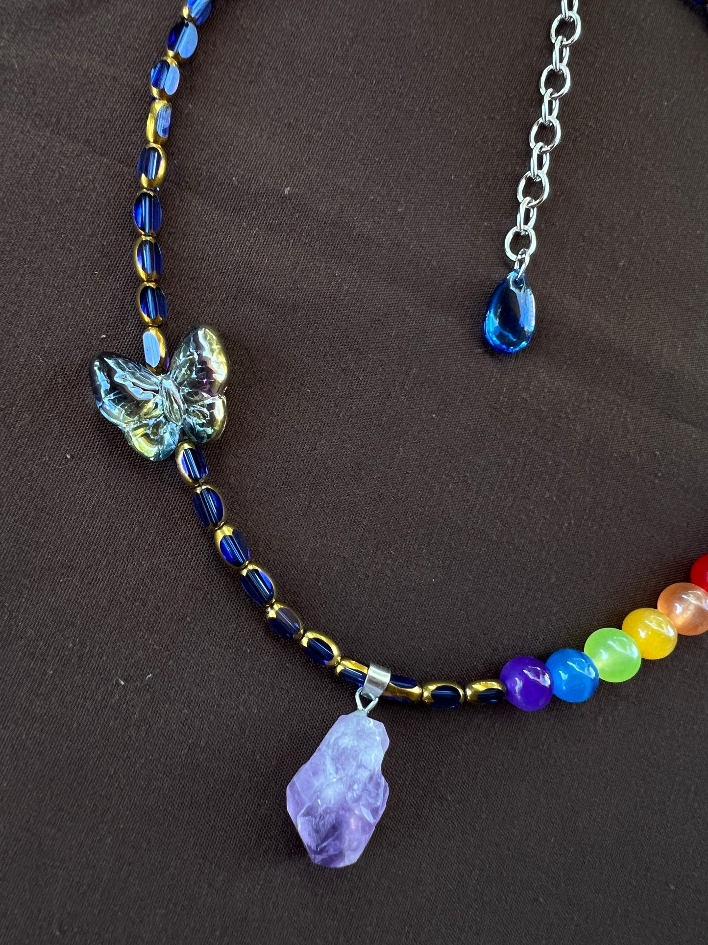 Rainbow Visions - Glass Stack Necklace