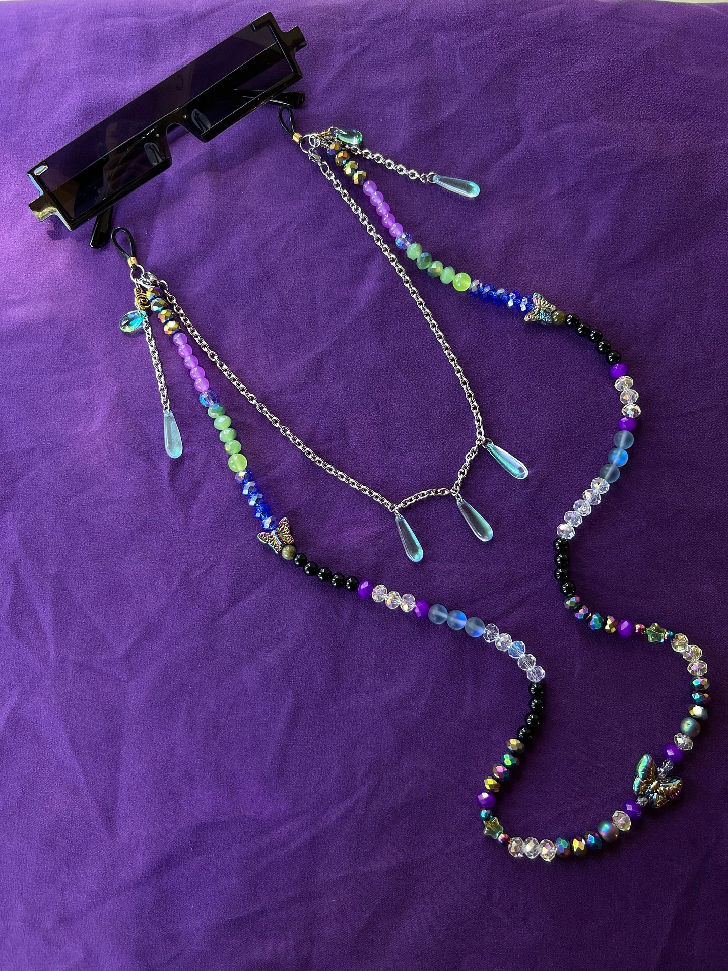 Sand Serpent - Sunglasses + Chain Set