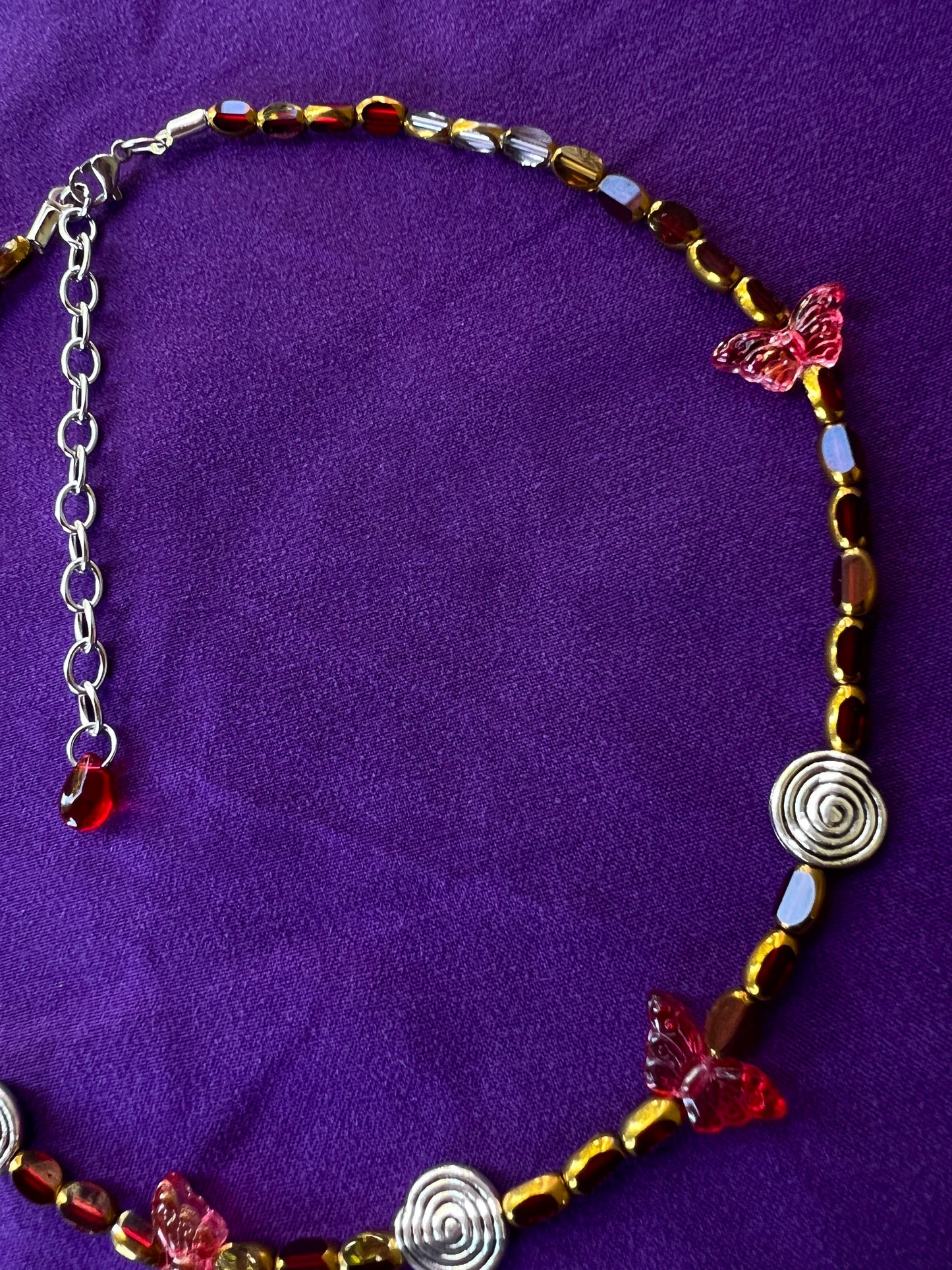 Return to Sender - Glass Stack Necklace