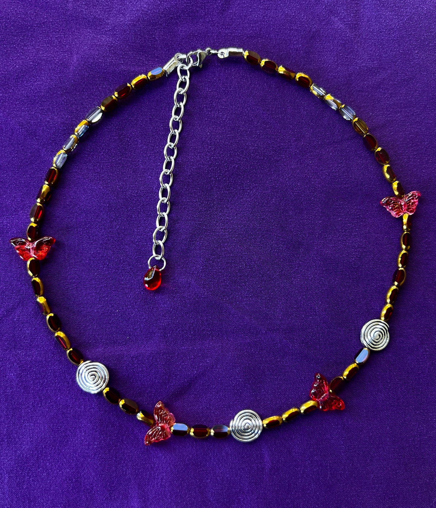 Return to Sender - Glass Stack Necklace