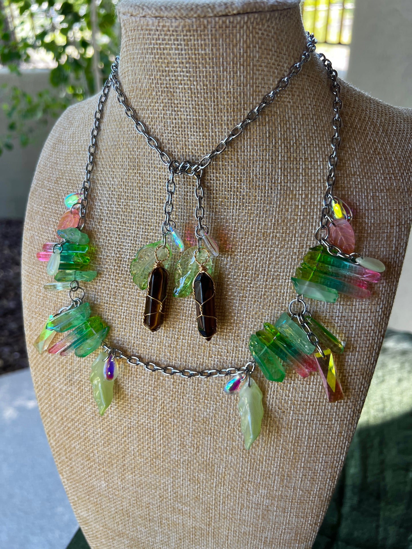 Jaguar - Face Chain or Wrap Necklace