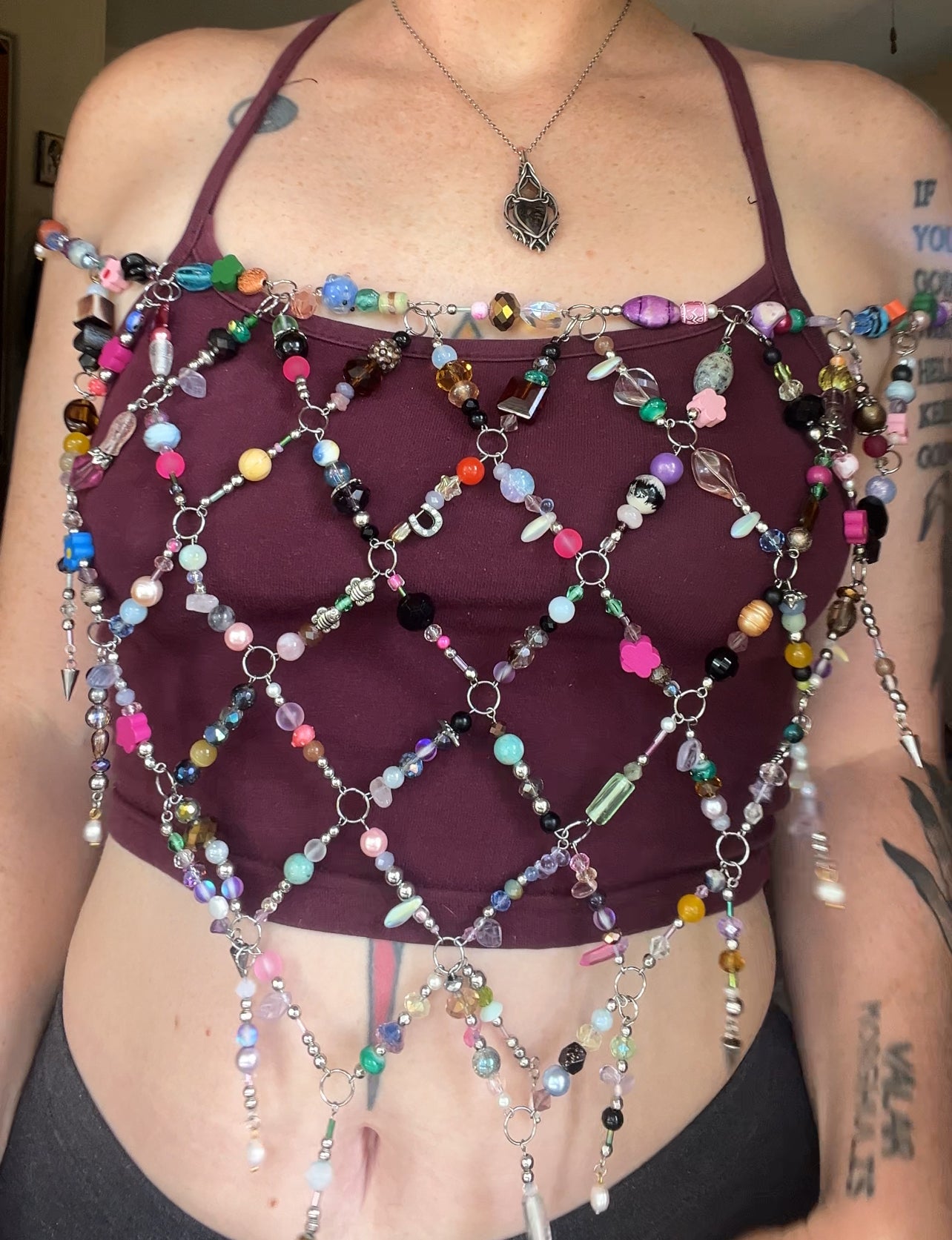Cupid’s Cloth Body Armor - 5-Way Wear: loincloth, hip cover, glute cover, top, headdress