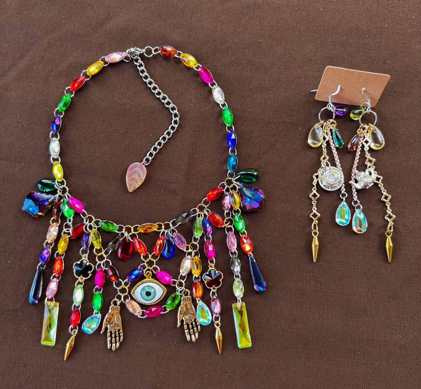 Mad as a Hatter - Fantasy Chain + Earrings