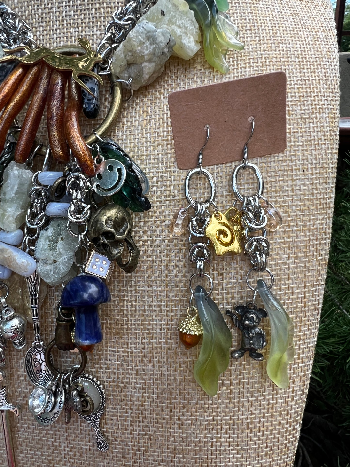 Down the Rabbit Hole - Fantasy Chain + Earrings