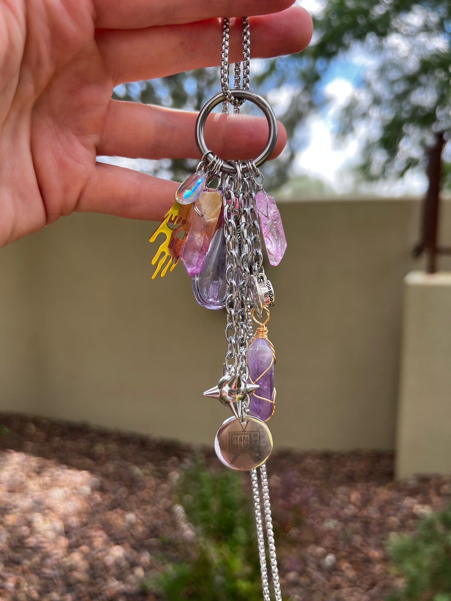 Drink Me Potion Bottle > three colors < - Trinket Chain