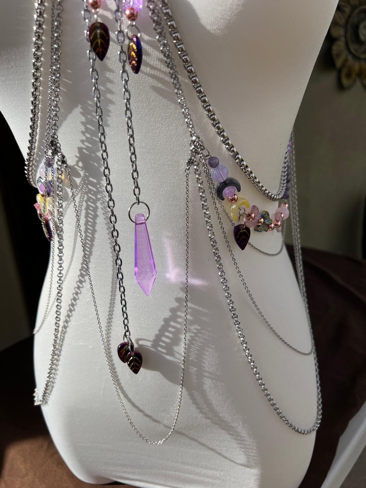 Elixir Body Armor - Chain & Beaded Harness + Stack Chokers