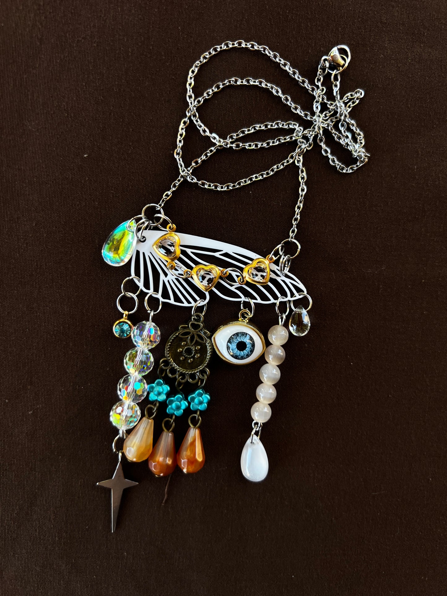 Butterfly Baby > three colors < - Trinket Chain