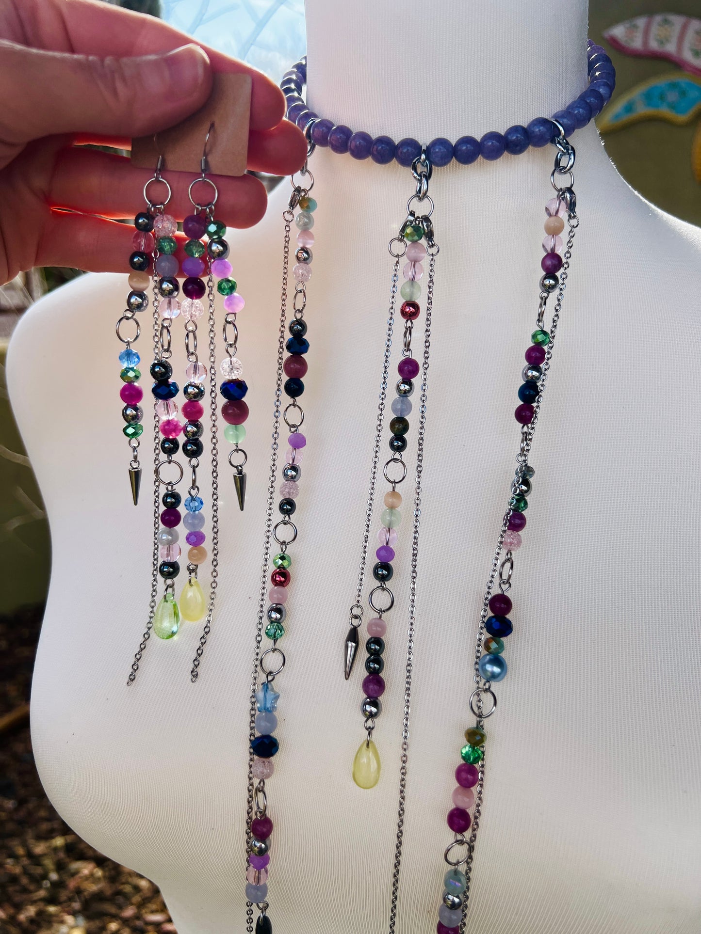 Arcane Magic Body Armor - Top + Earrings
