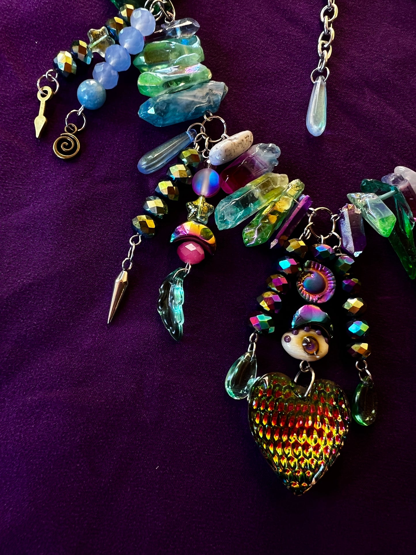 Morning Dew - Fantasy Chain + Earrings
