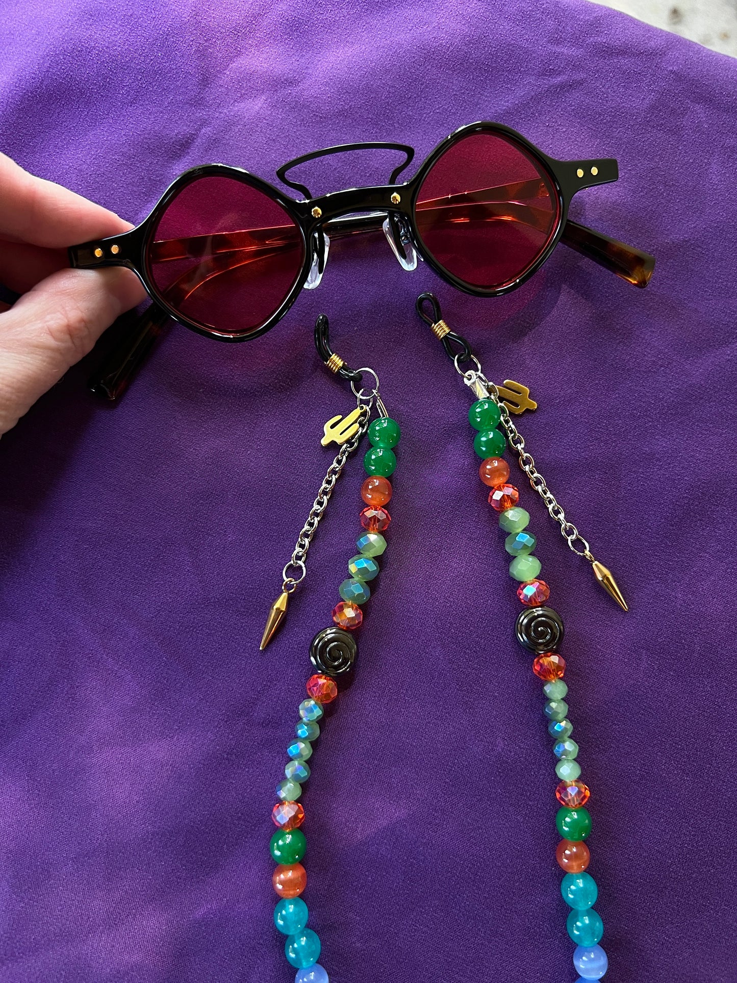 Copperhead - Sunglasses + Chain Set