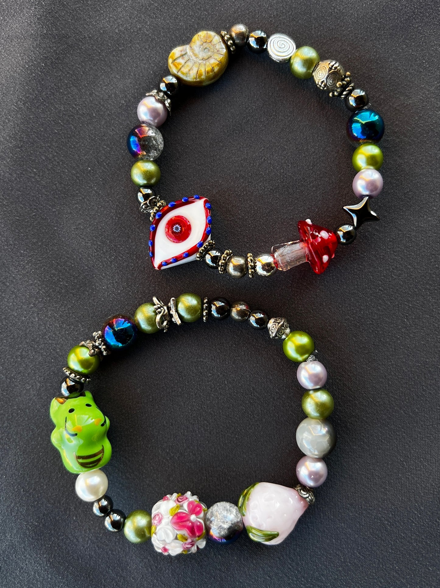 Dragon Slayer - Stretch Stack Bracelets