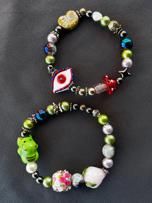 Dragon Slayer - Stretch Stack Bracelets