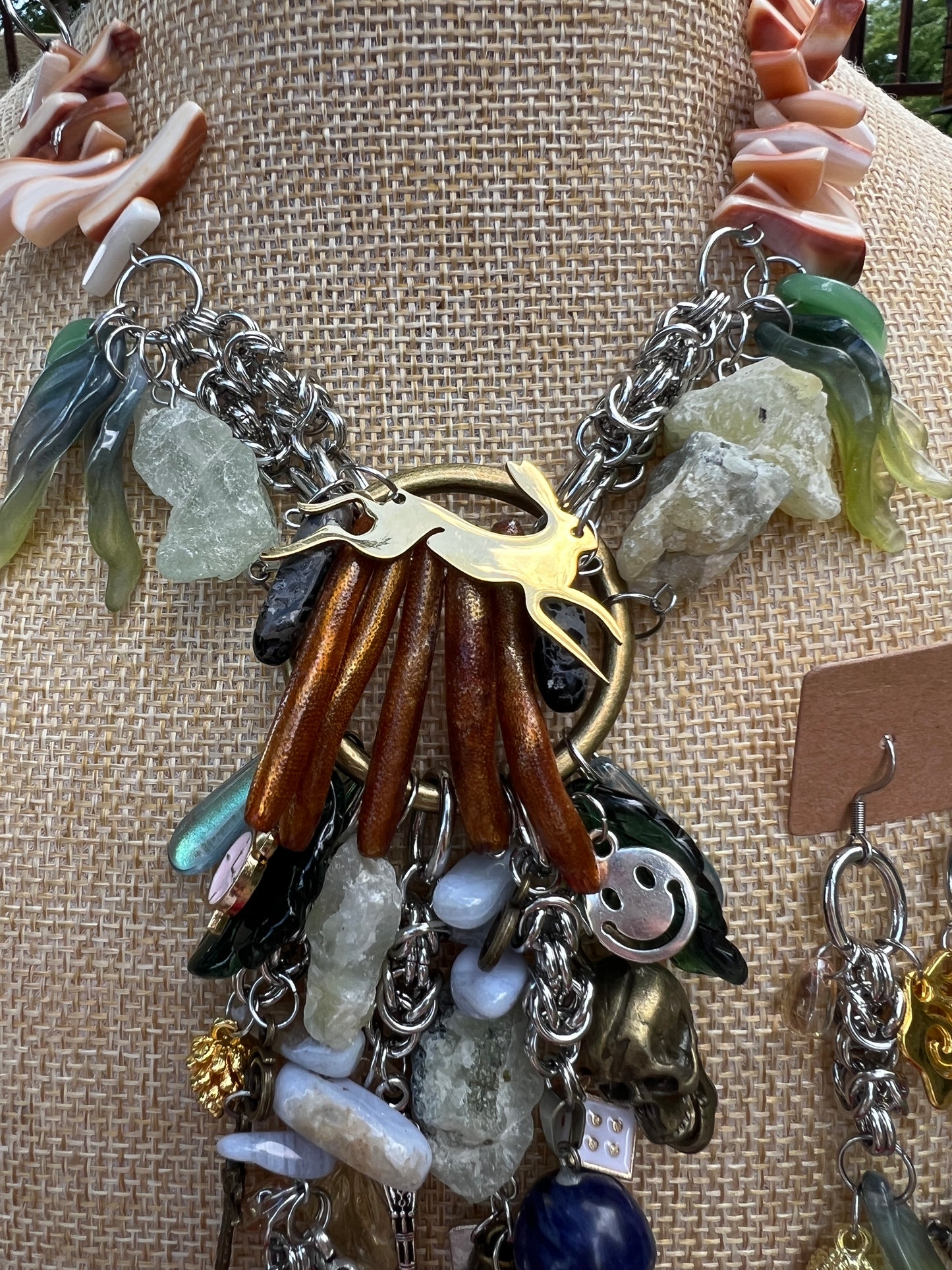 Down the Rabbit Hole - Fantasy Chain + Earrings