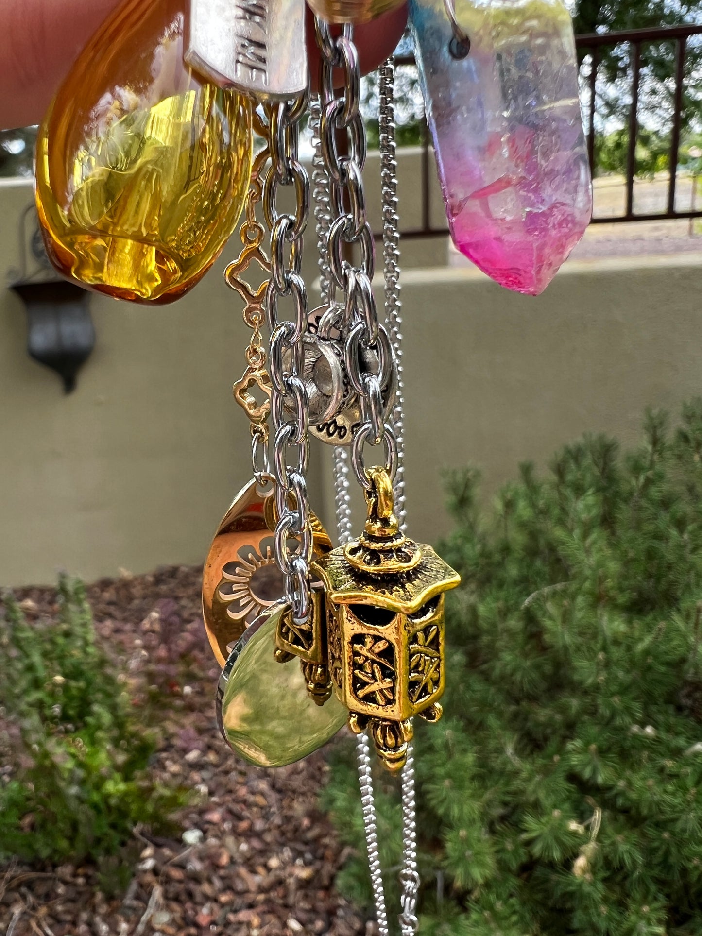 Drink Me Potion Bottle > three colors < - Trinket Chain