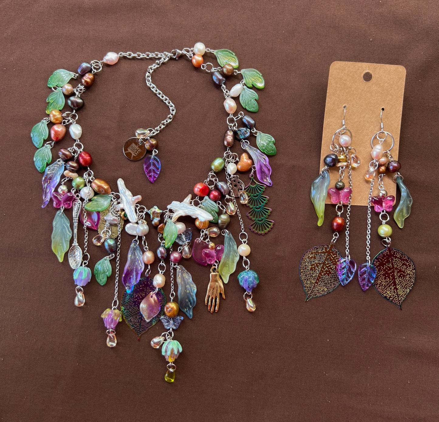 Tulgey Wood - Fantasy Chain + Earrings