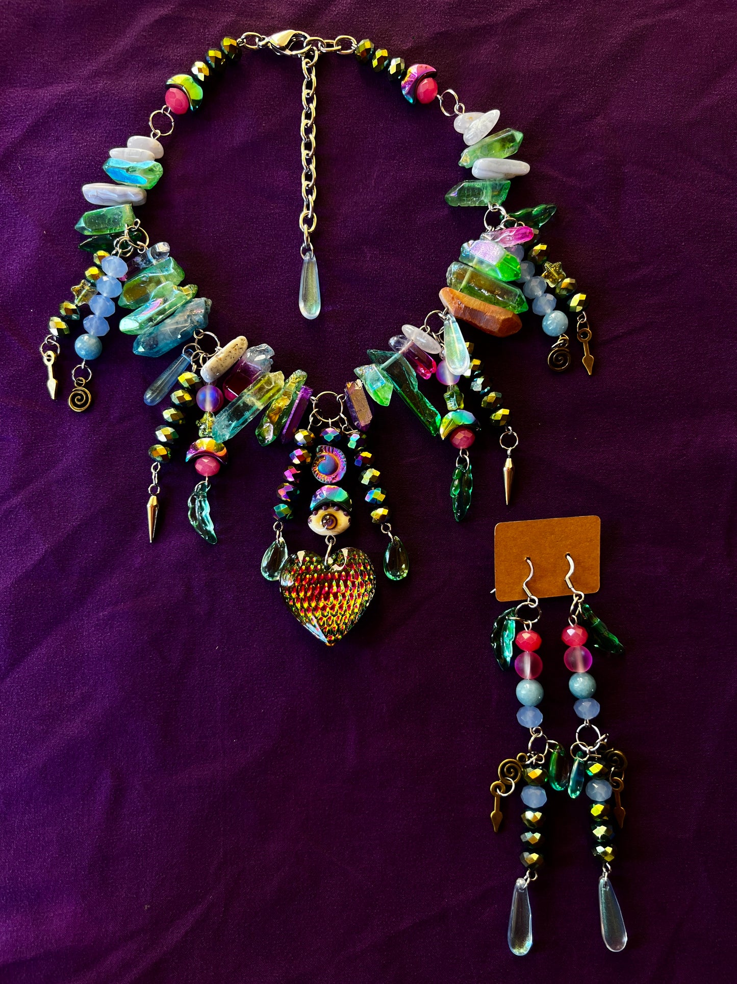Morning Dew - Fantasy Chain + Earrings