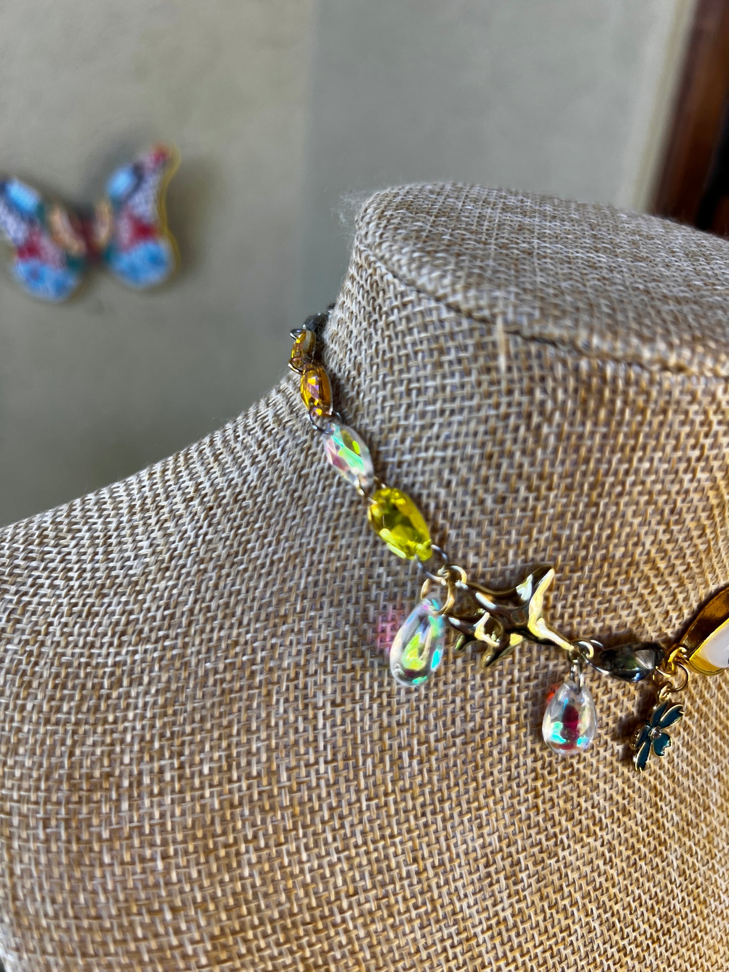 Milky Way - Glass Crystal Choker