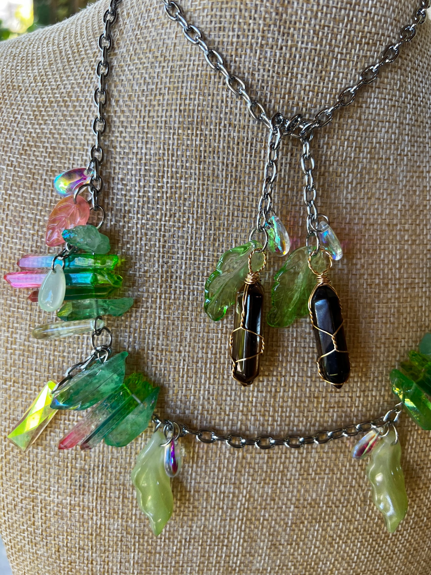 Jaguar - Face Chain or Wrap Necklace