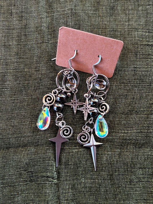 Aurora Borealis - Mini Trinket Dangles