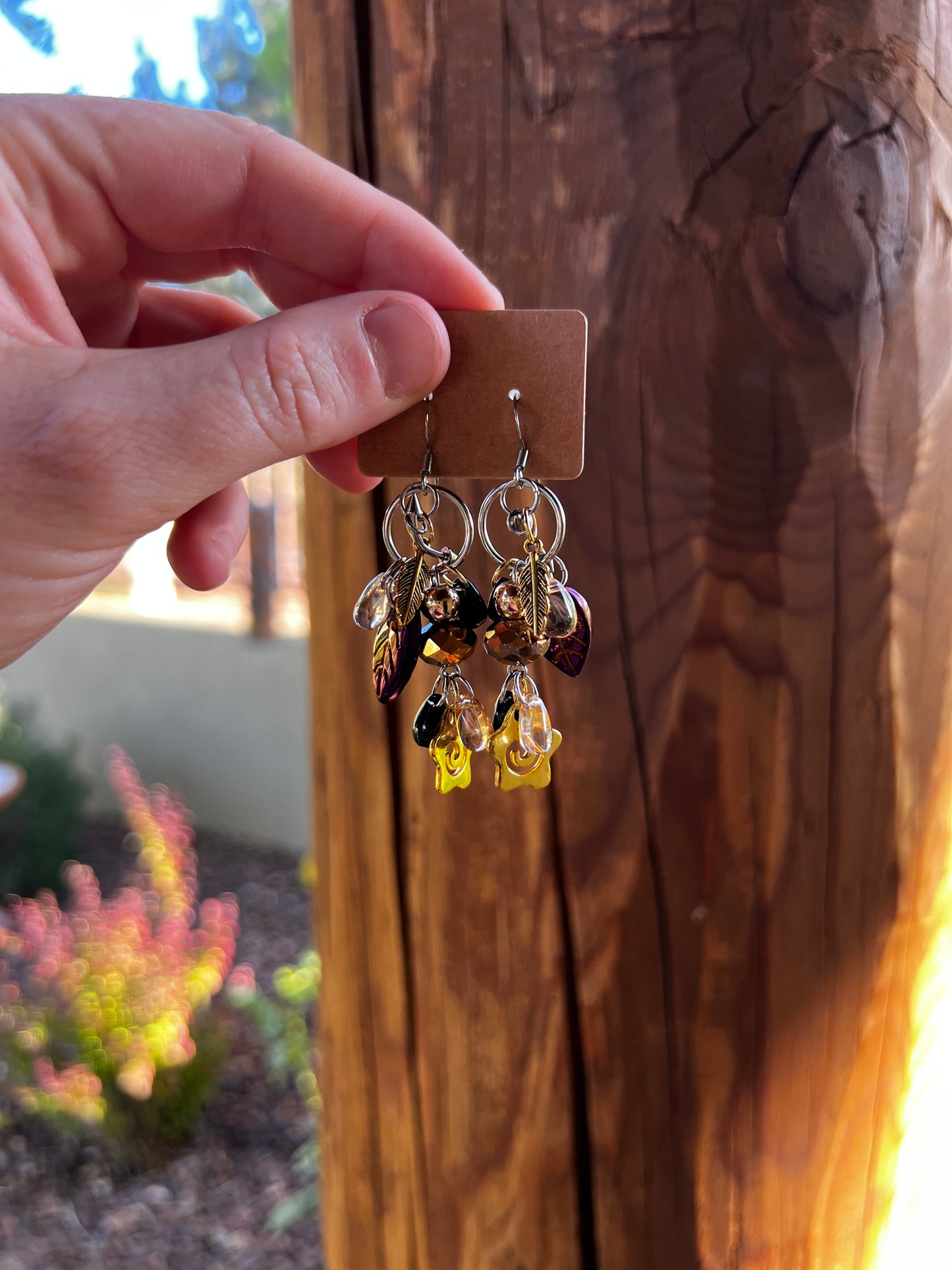 Spiral Star - Mini Trinket Dangles