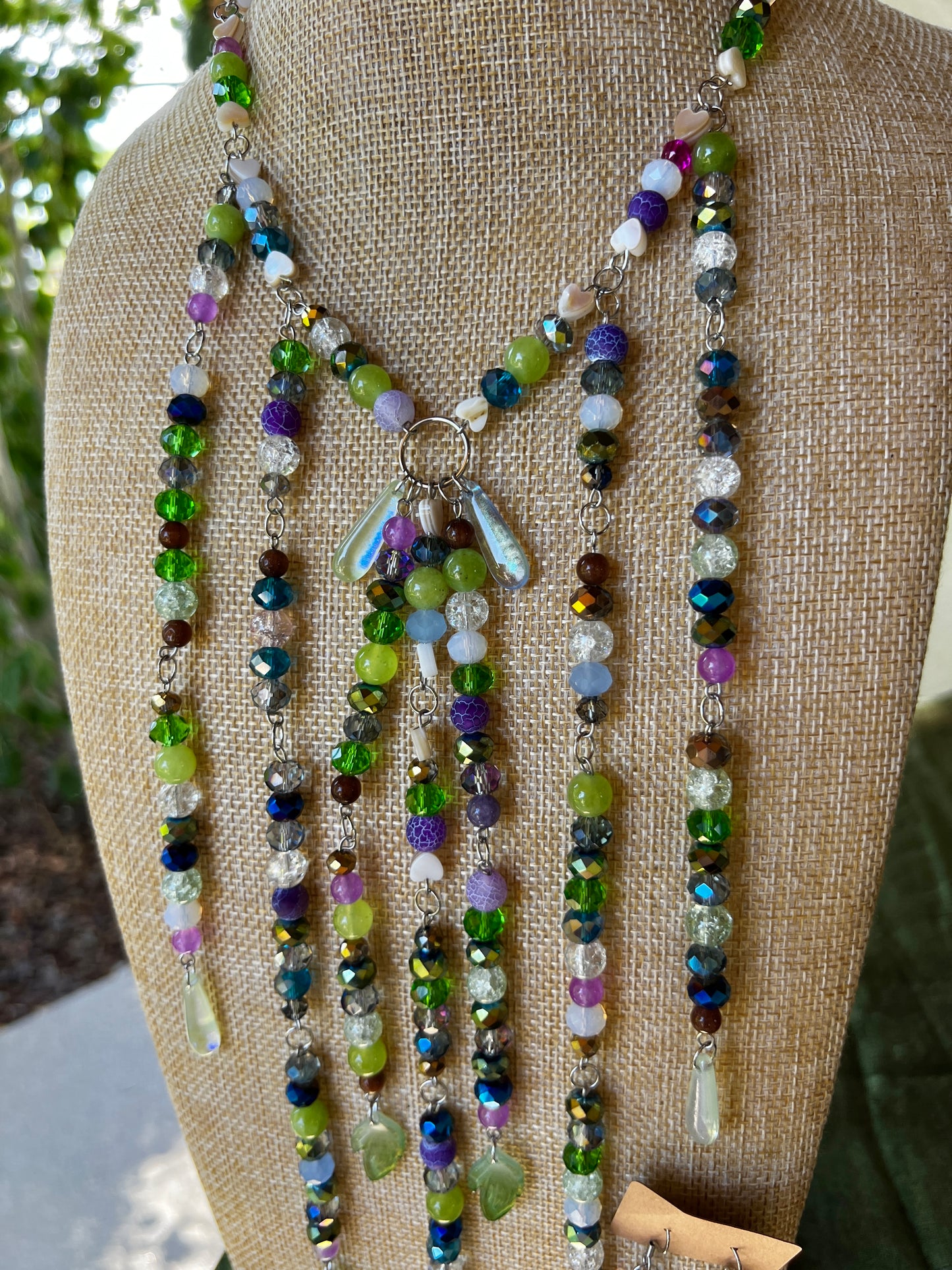 Rare Bloom - Cosmic Drip Chain + Earrings