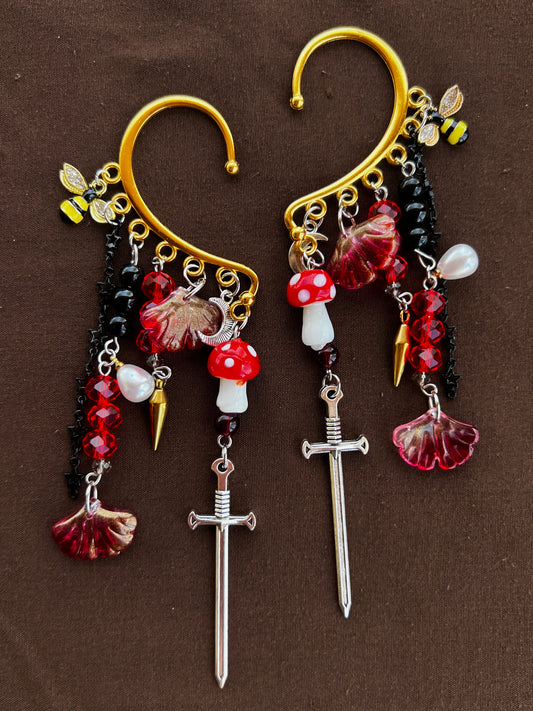 You Killed My Father, Prepare to Die - Ear Cuff Set
